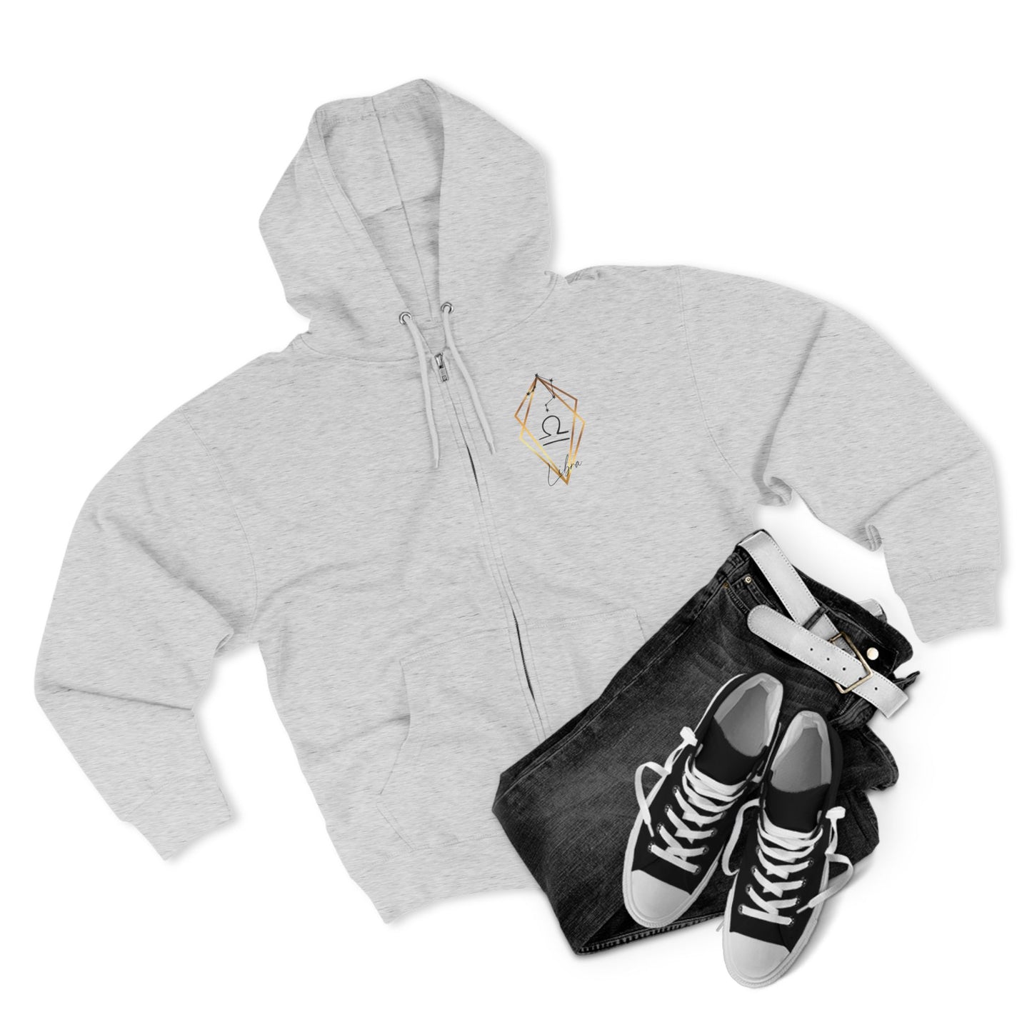 Libra Unisex Zip Hoodie