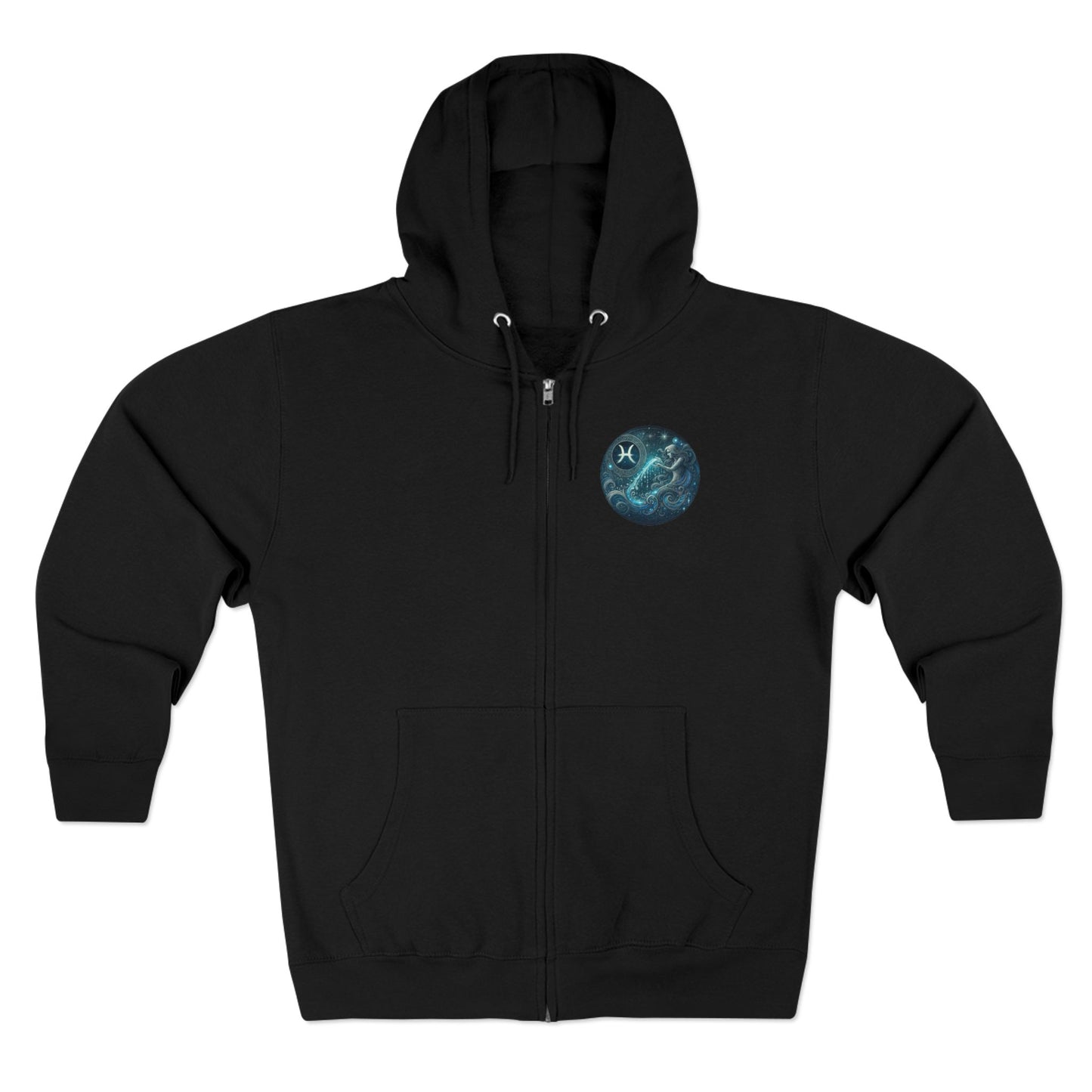 Aquarius Unisex Zip Hoodie