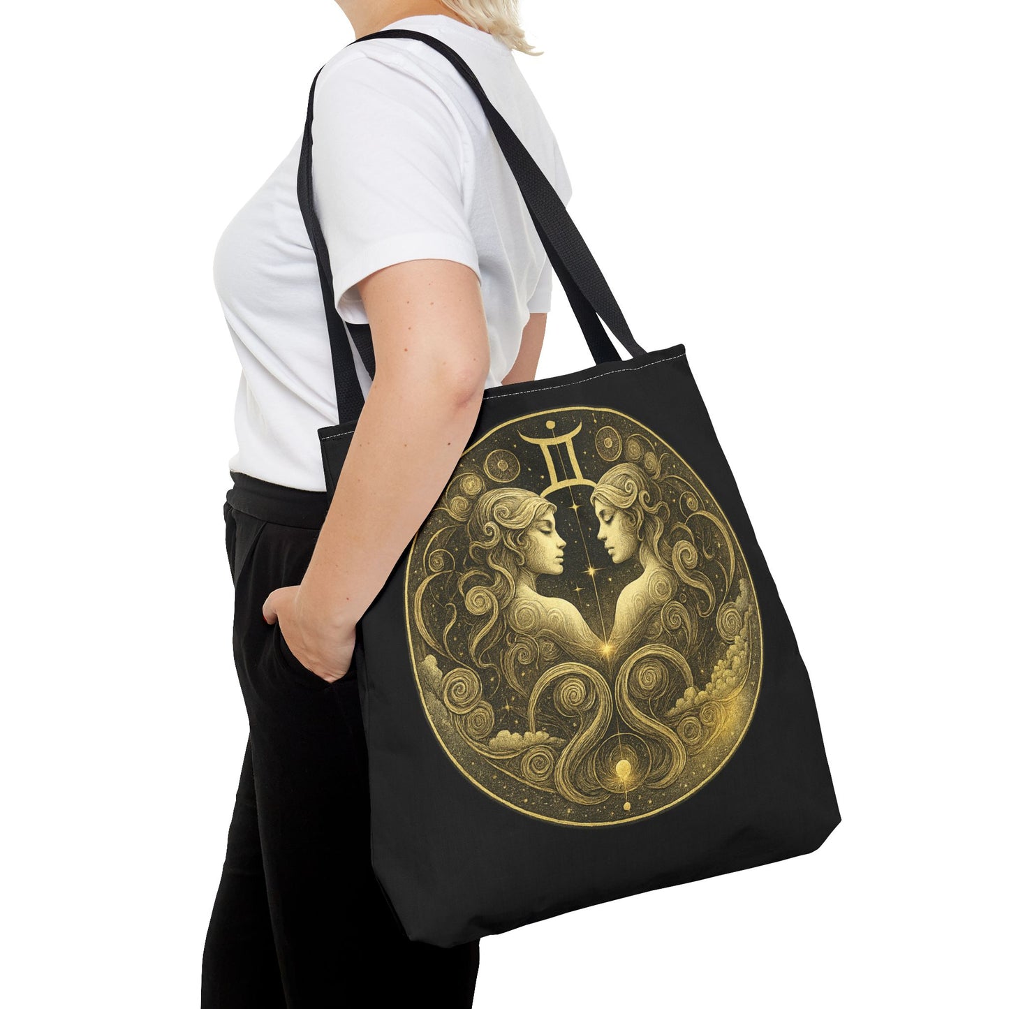 Gemini Zodiac Tote Bag