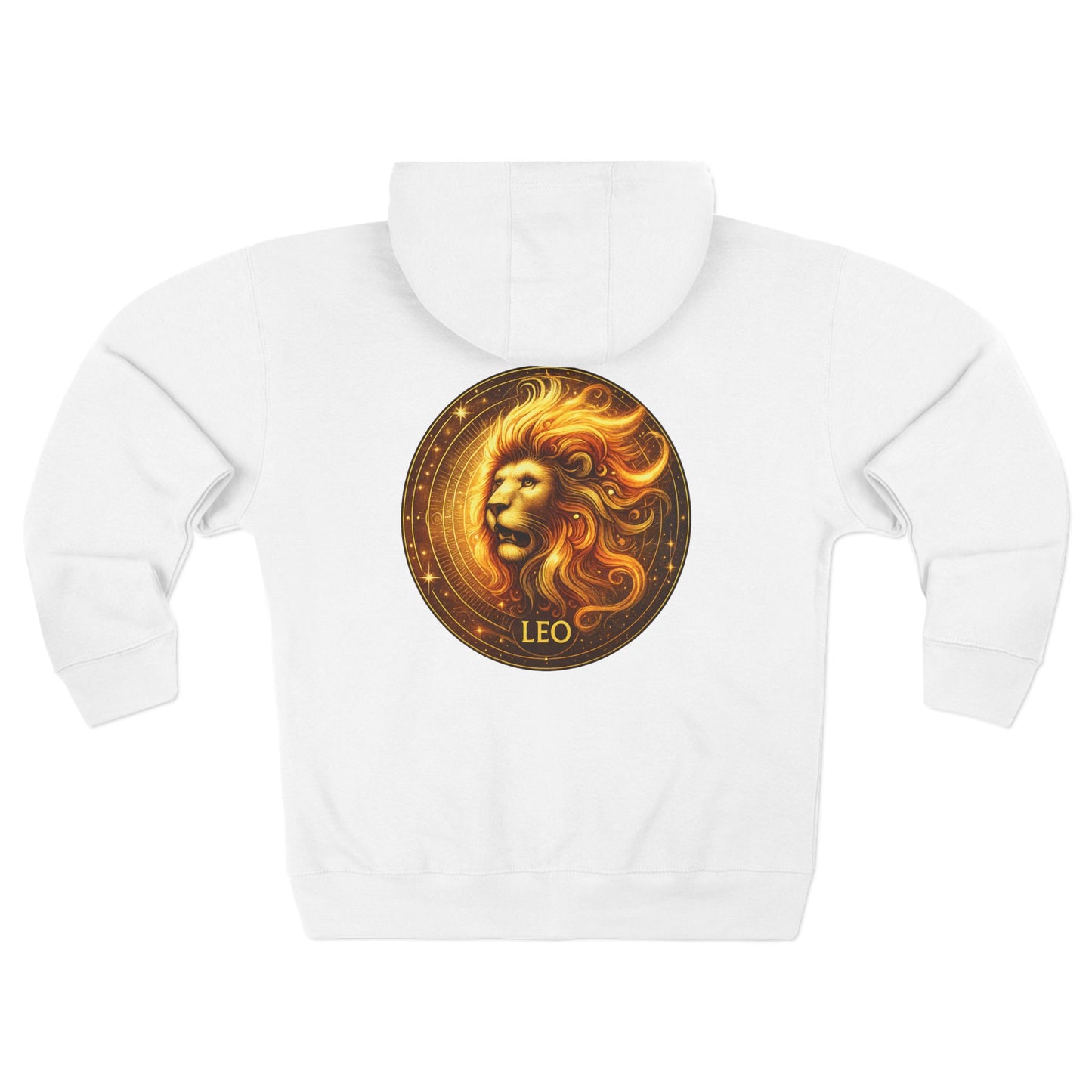 Leo Unisex Zip Hoodie