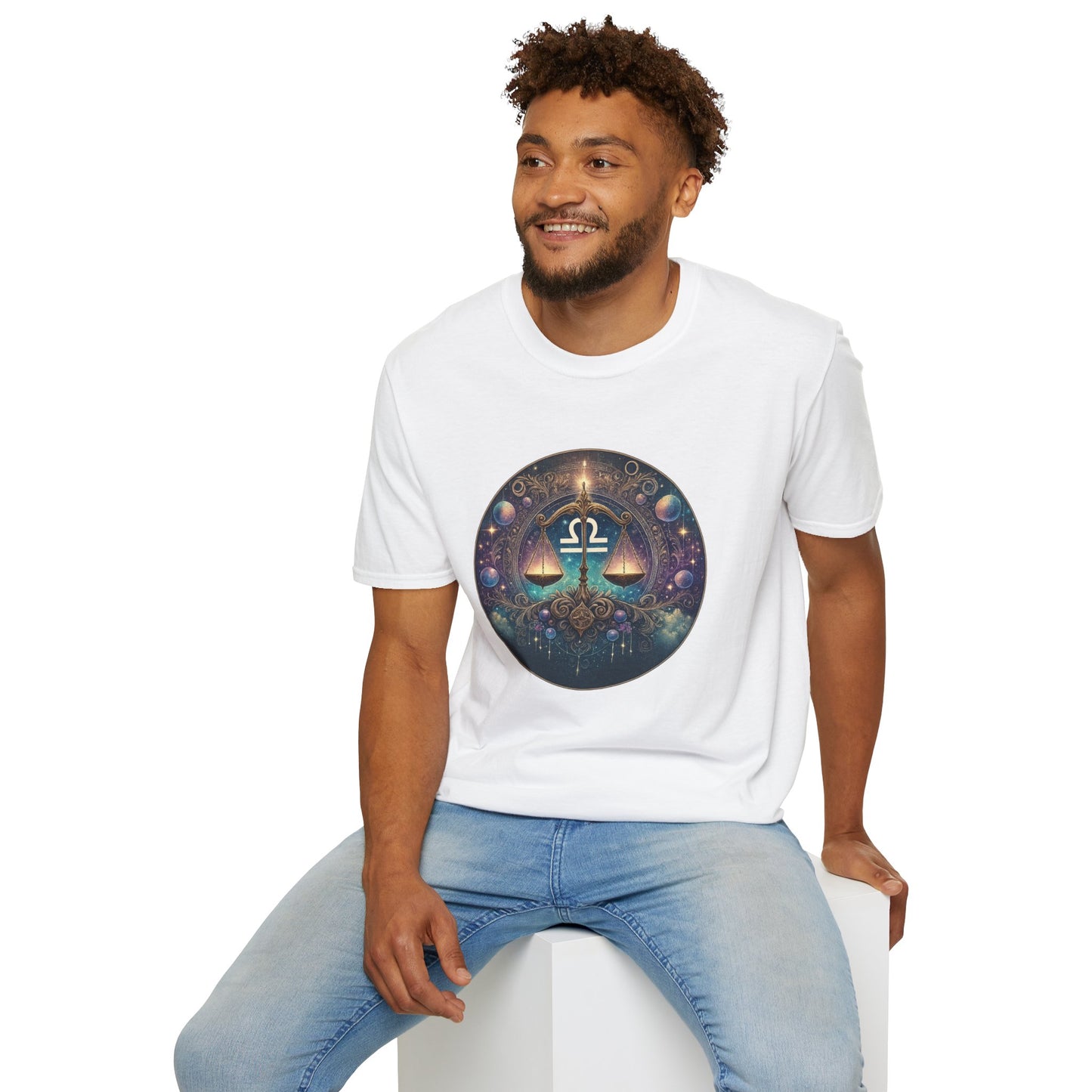 Libra Graphic Tee - Unisex Softstyle T-Shirt