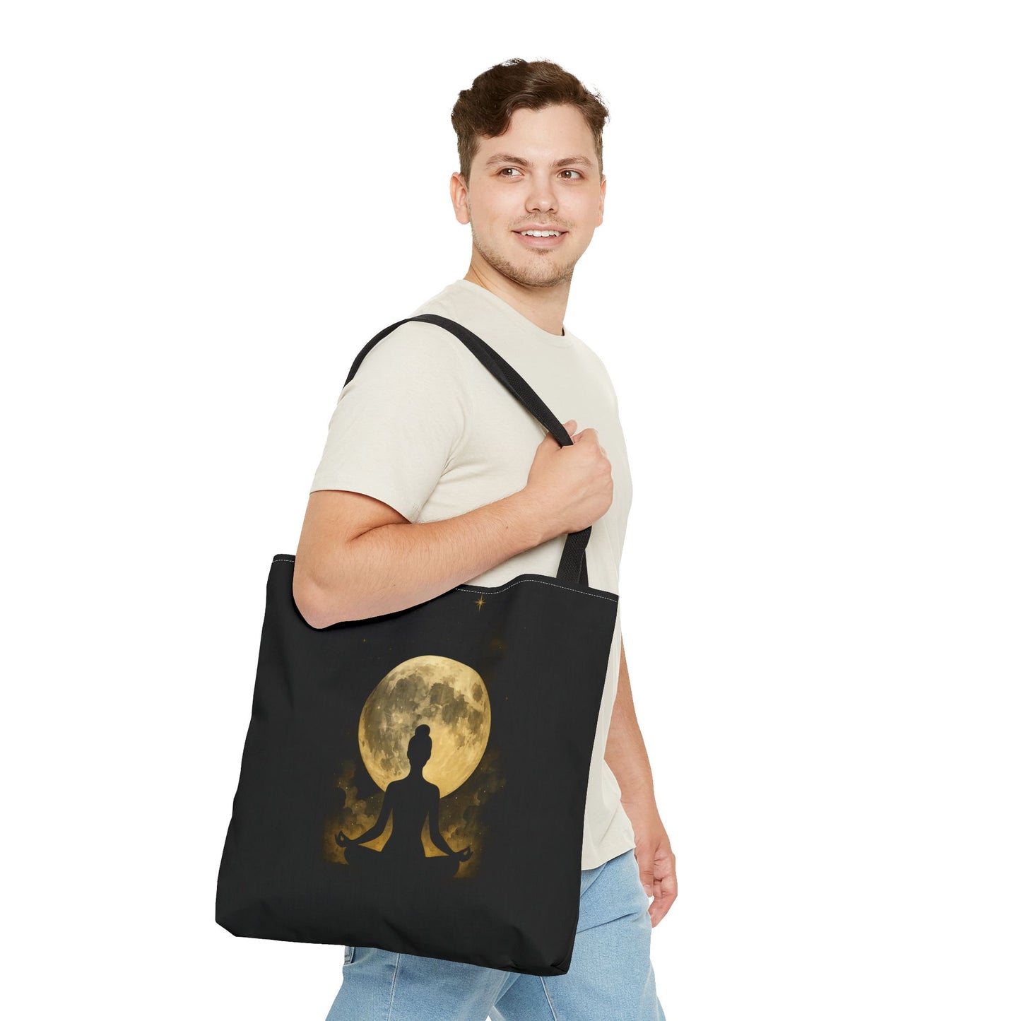 Moonlit Meditation Tote Bag