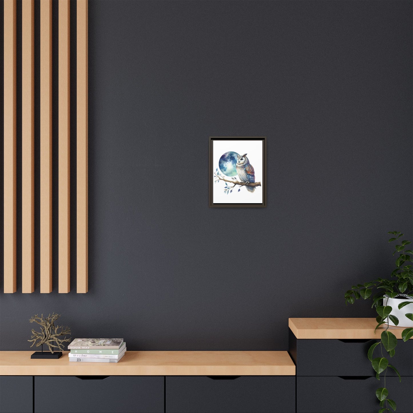 Owl Print Wall Art 11x14