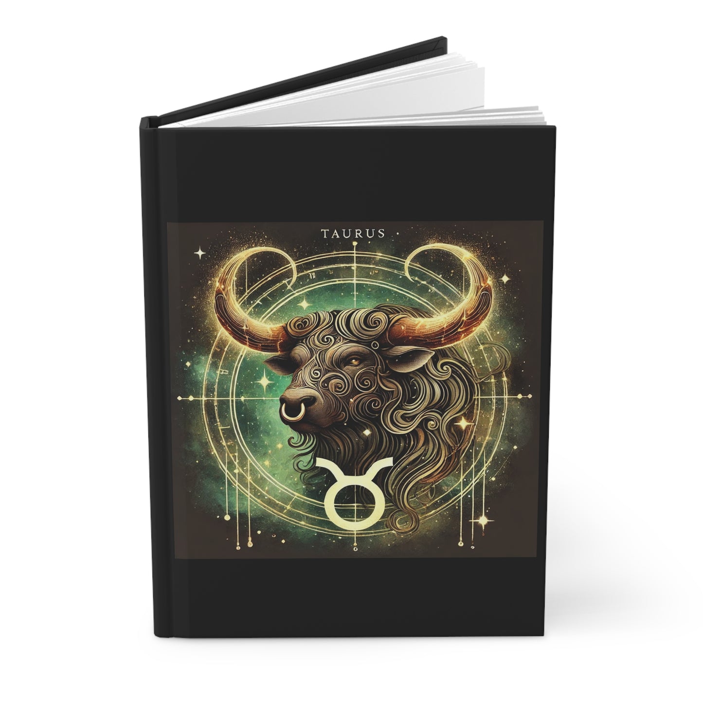 Taurus Zodiac Hardcover Journal