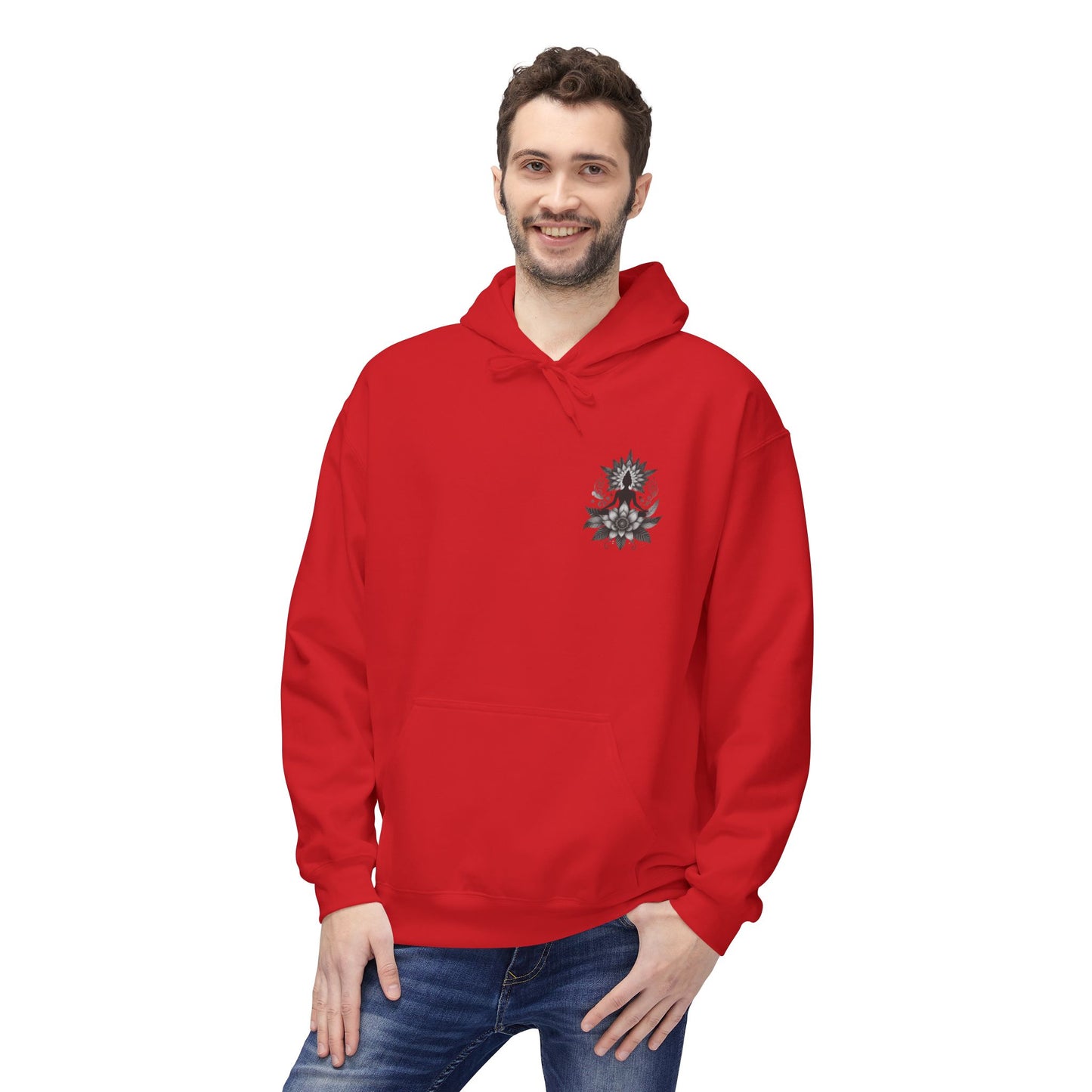 Bohemian Unisex Midweight Fleece Sweatshirt