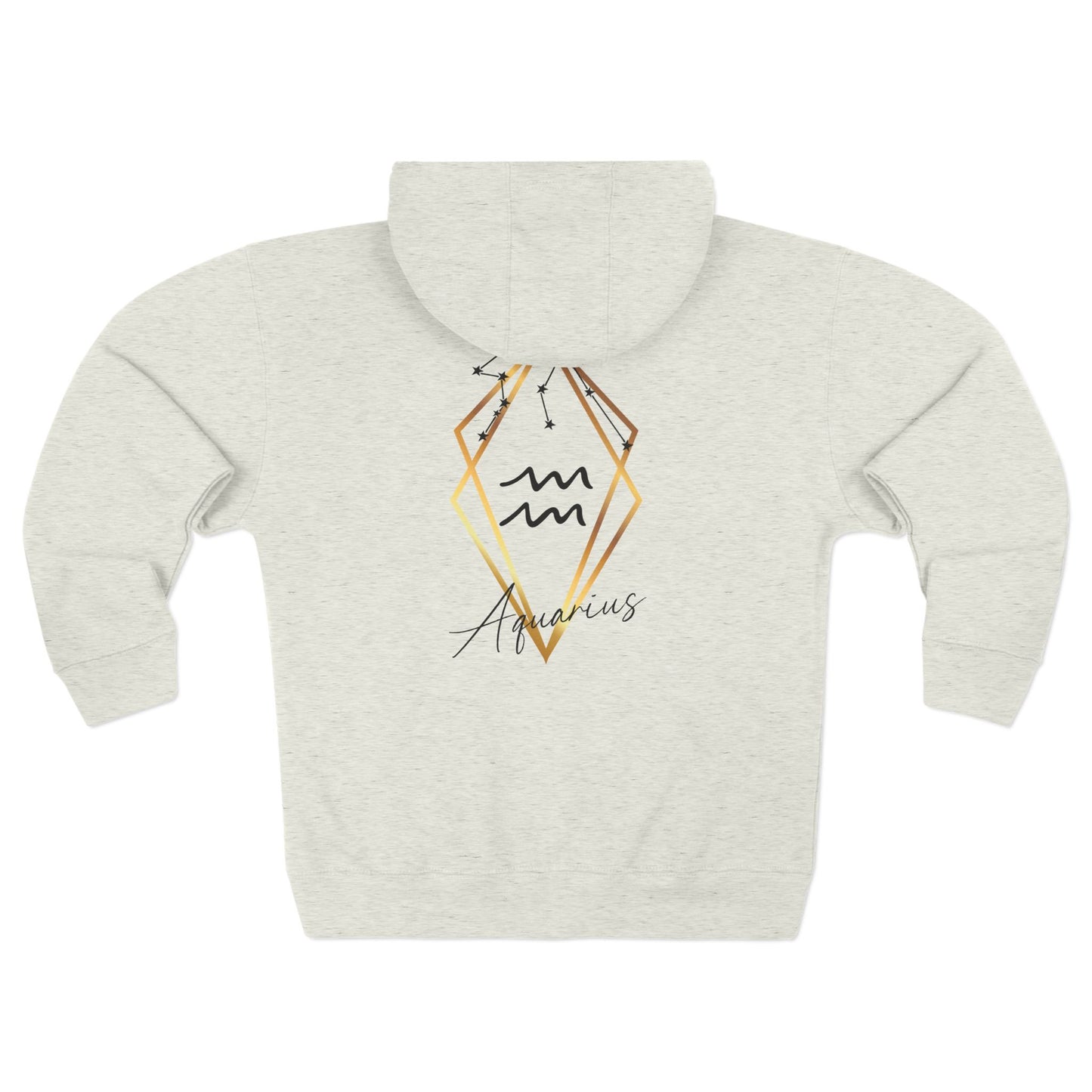 Aquarius Unisex Zip Hoodie