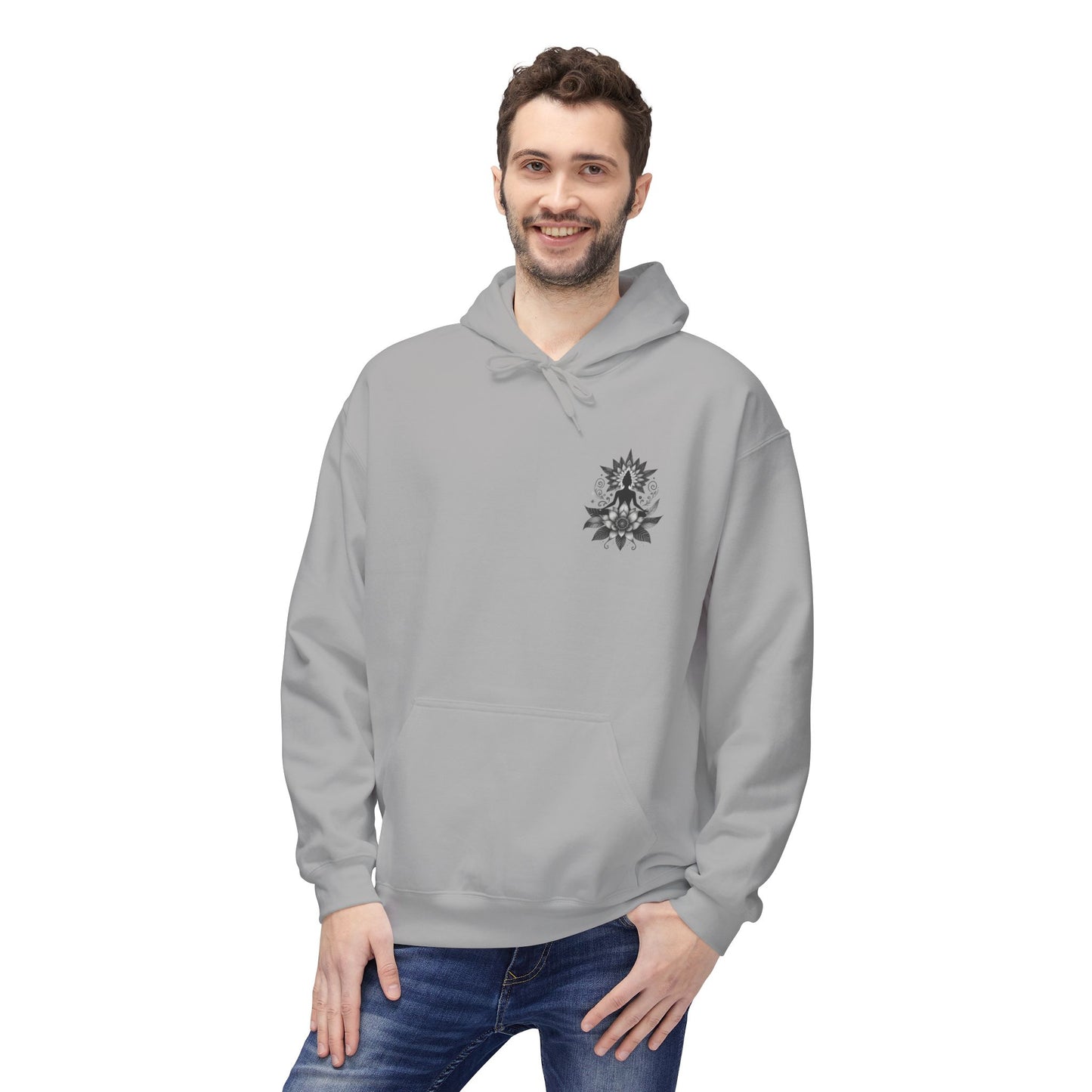 Bohemian Unisex Midweight Fleece Sweatshirt