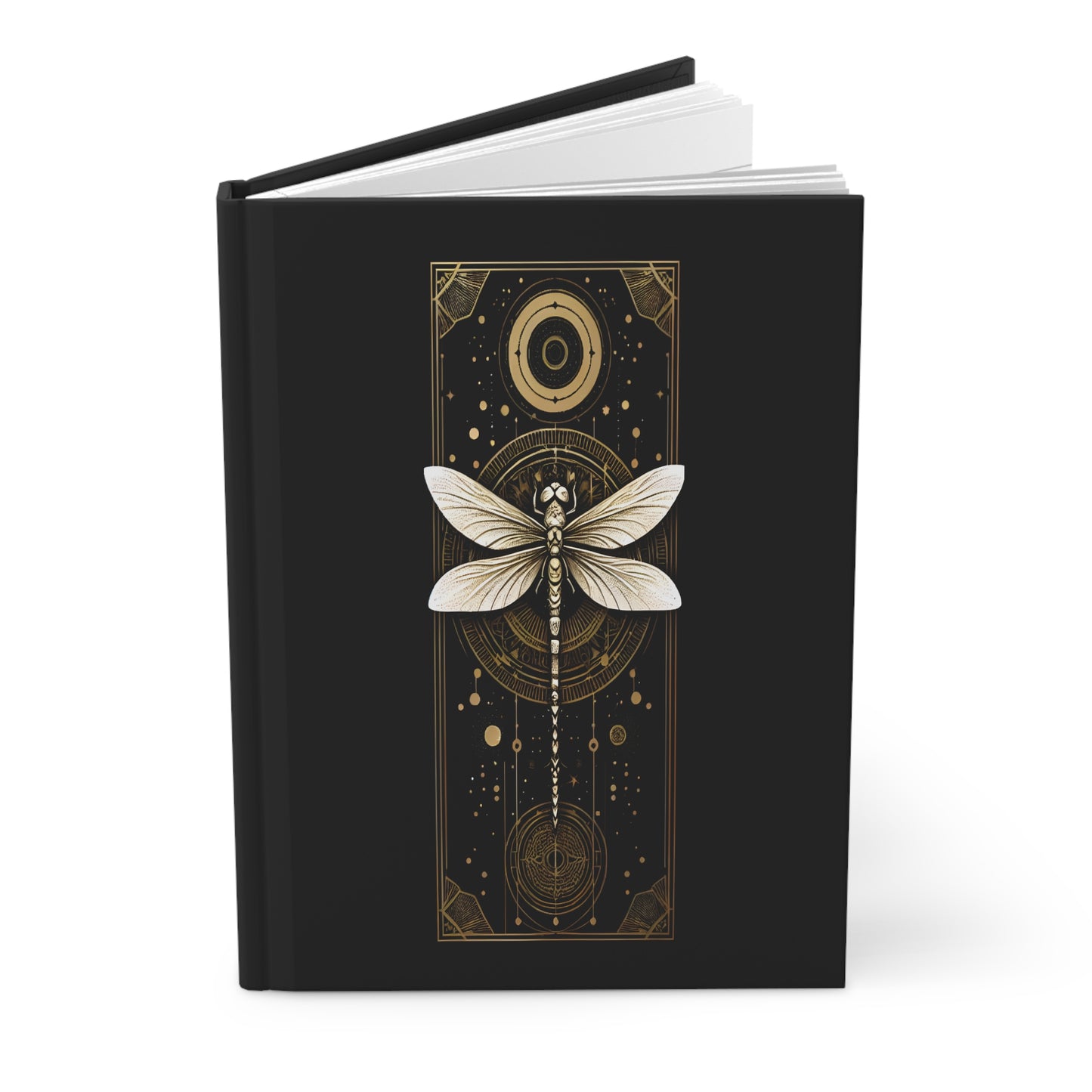 Dragonfly Design Hardcover Journal