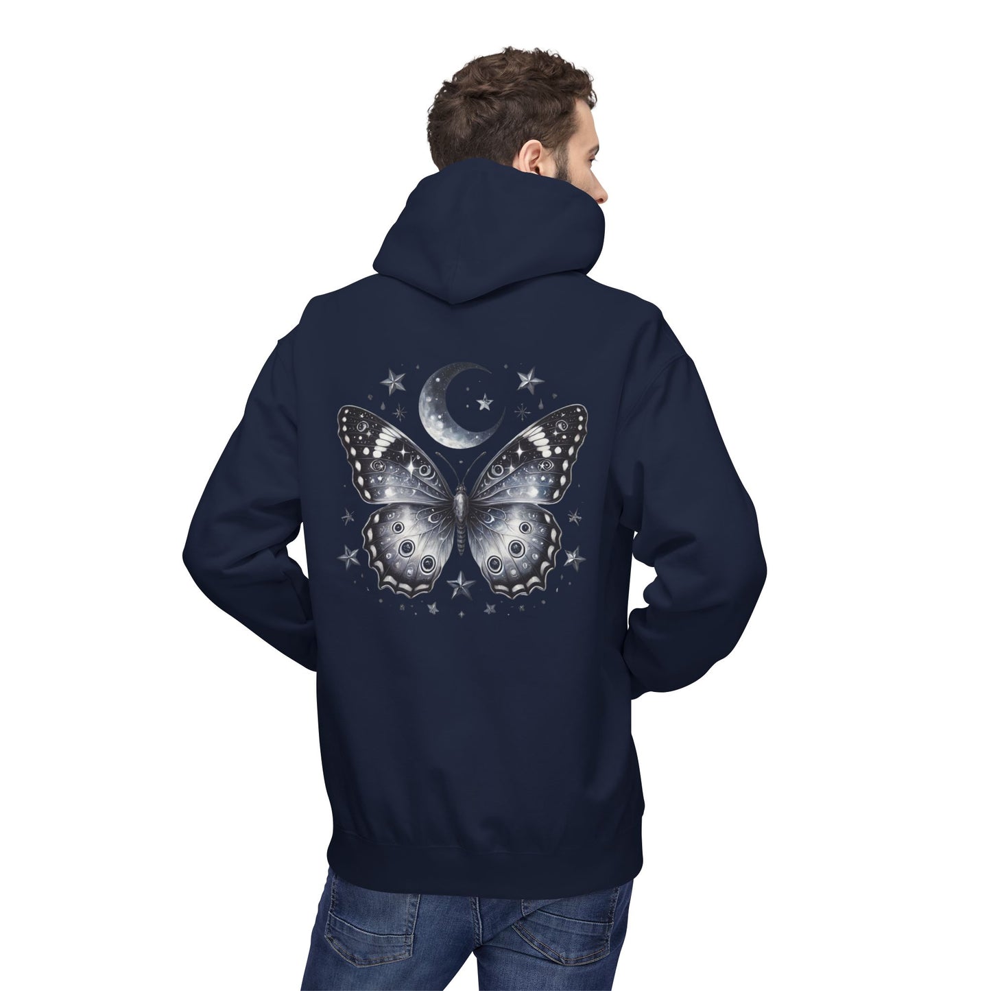 Butterfly Moon Unisex Hoodie Softstyle