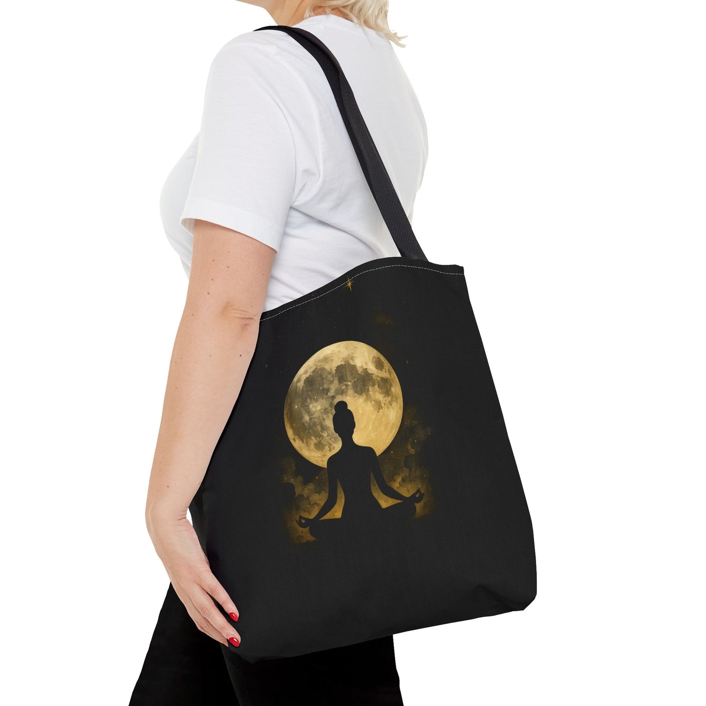 Moonlit Meditation Tote Bag
