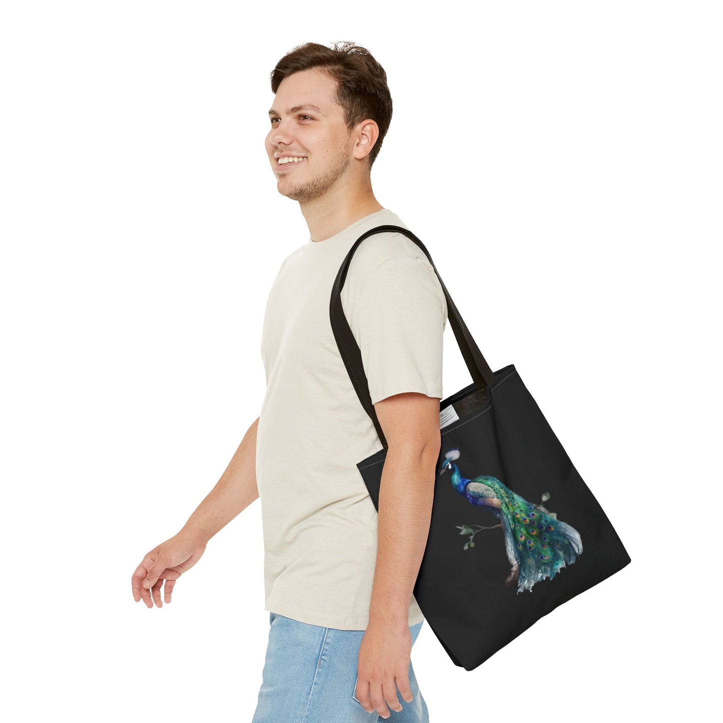 Peacock Feather Tote Bag
