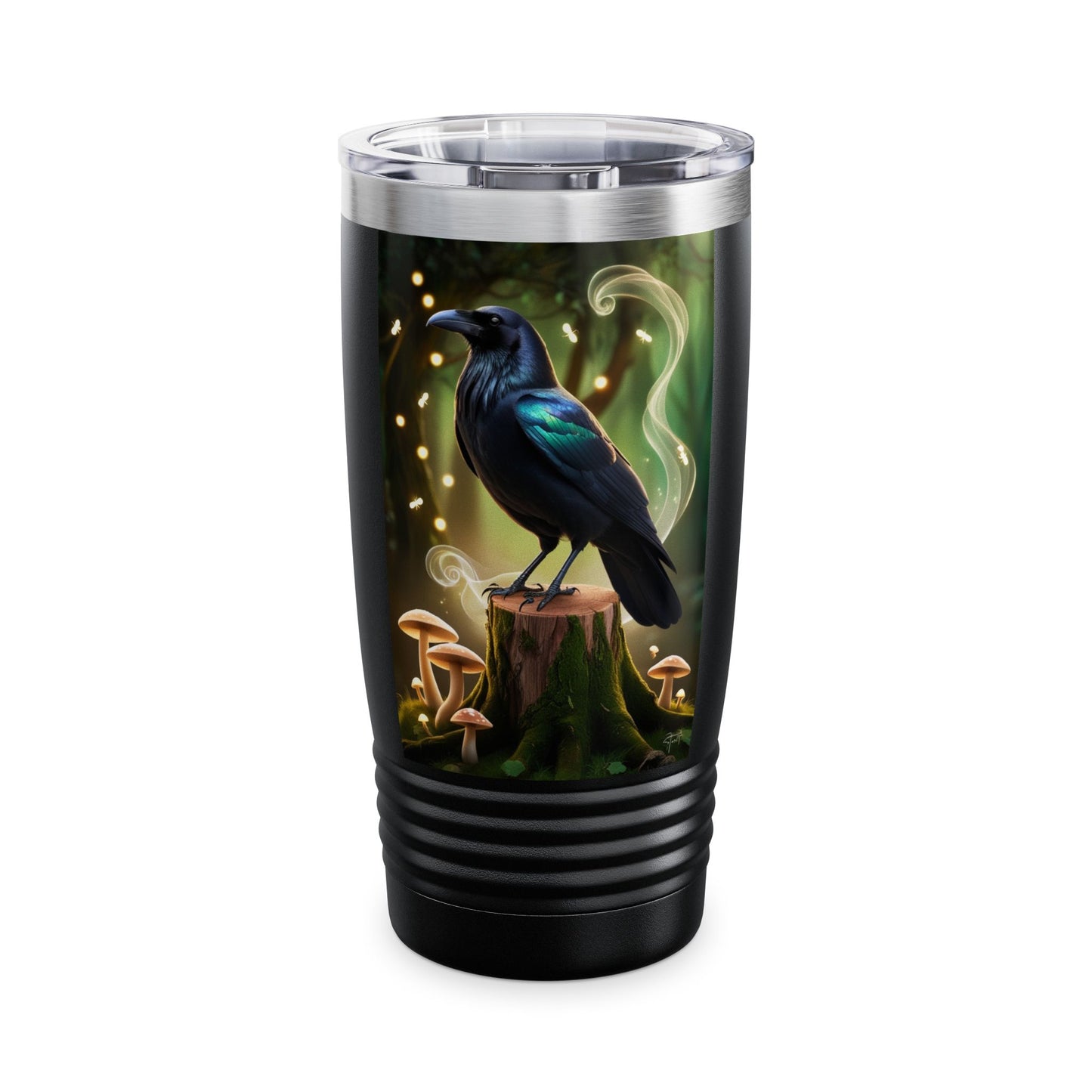 20oz Ringneck Tumbler with Magical Crow