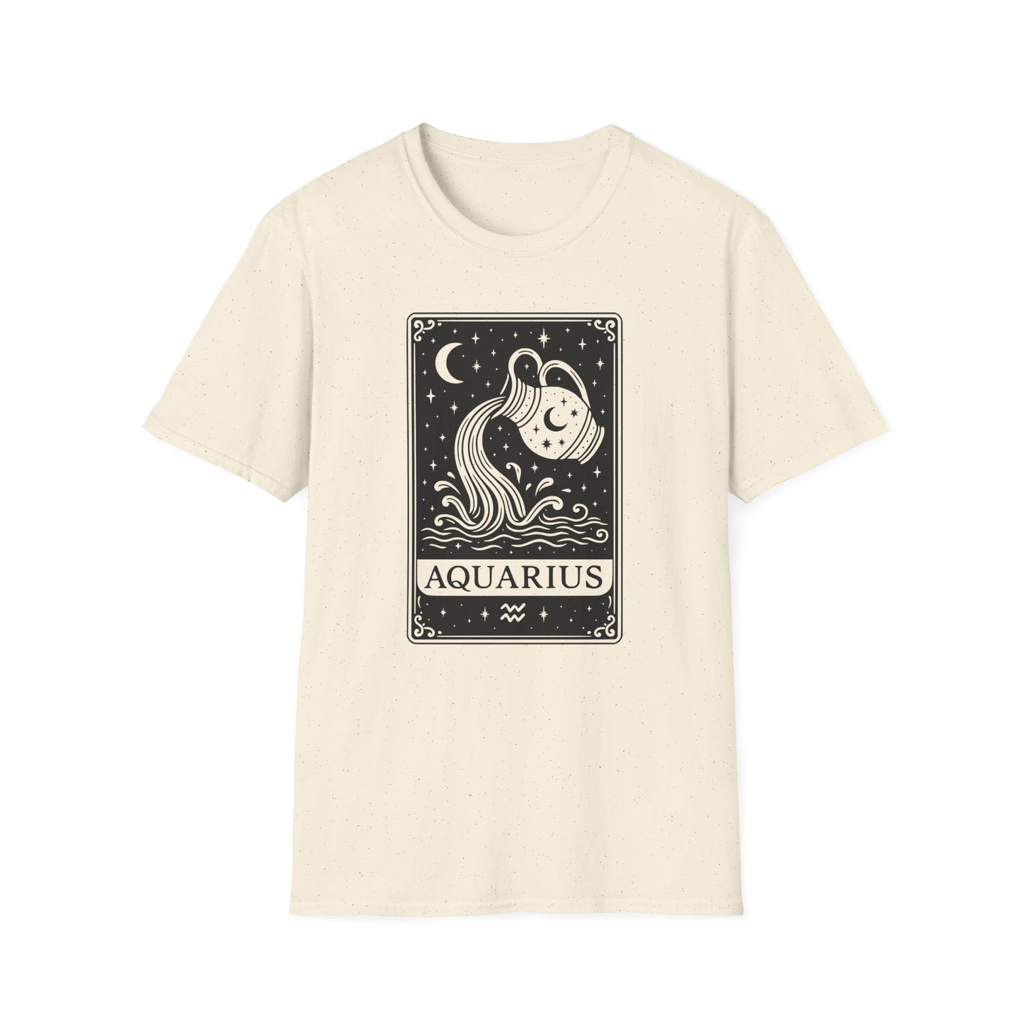 Aquarius Zodiac Softstyle T-Shirt Unisex