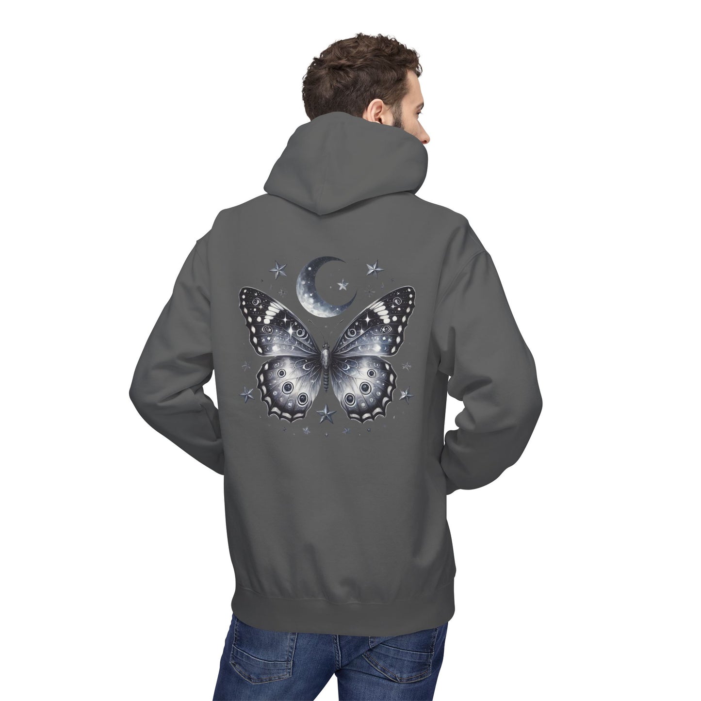 Butterfly Moon Unisex Hoodie Softstyle