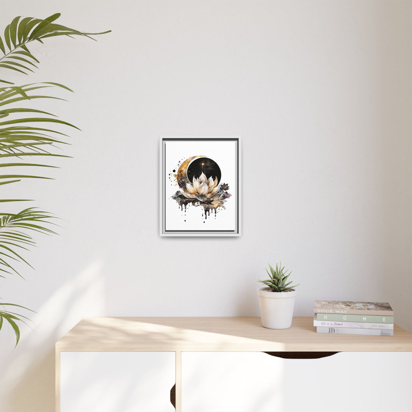 Lotus Moon Art Print 11x14