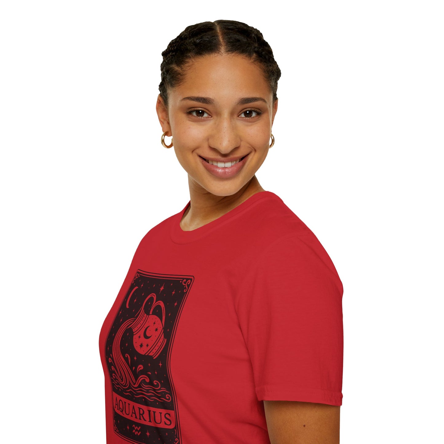 Aquarius Zodiac Softstyle T-Shirt Unisex