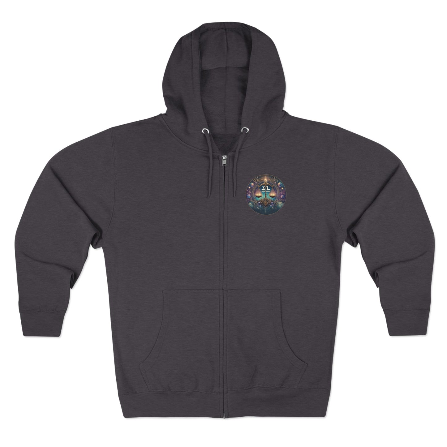 Libra Unisex Zip Hoodie