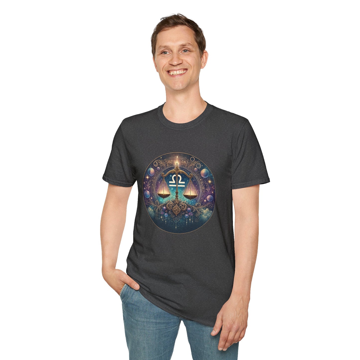 Libra Graphic Tee - Unisex Softstyle T-Shirt