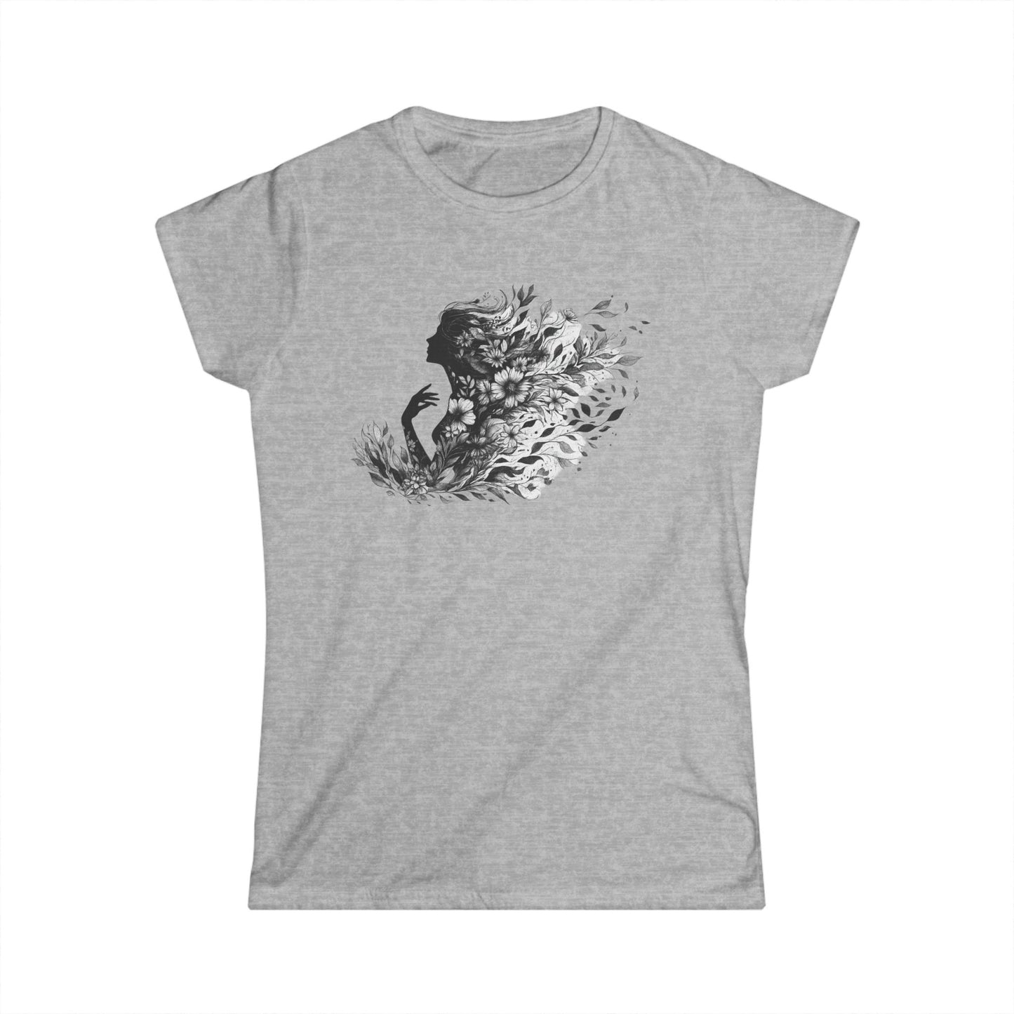 Floral Goddess Women's Softstyle Shirt