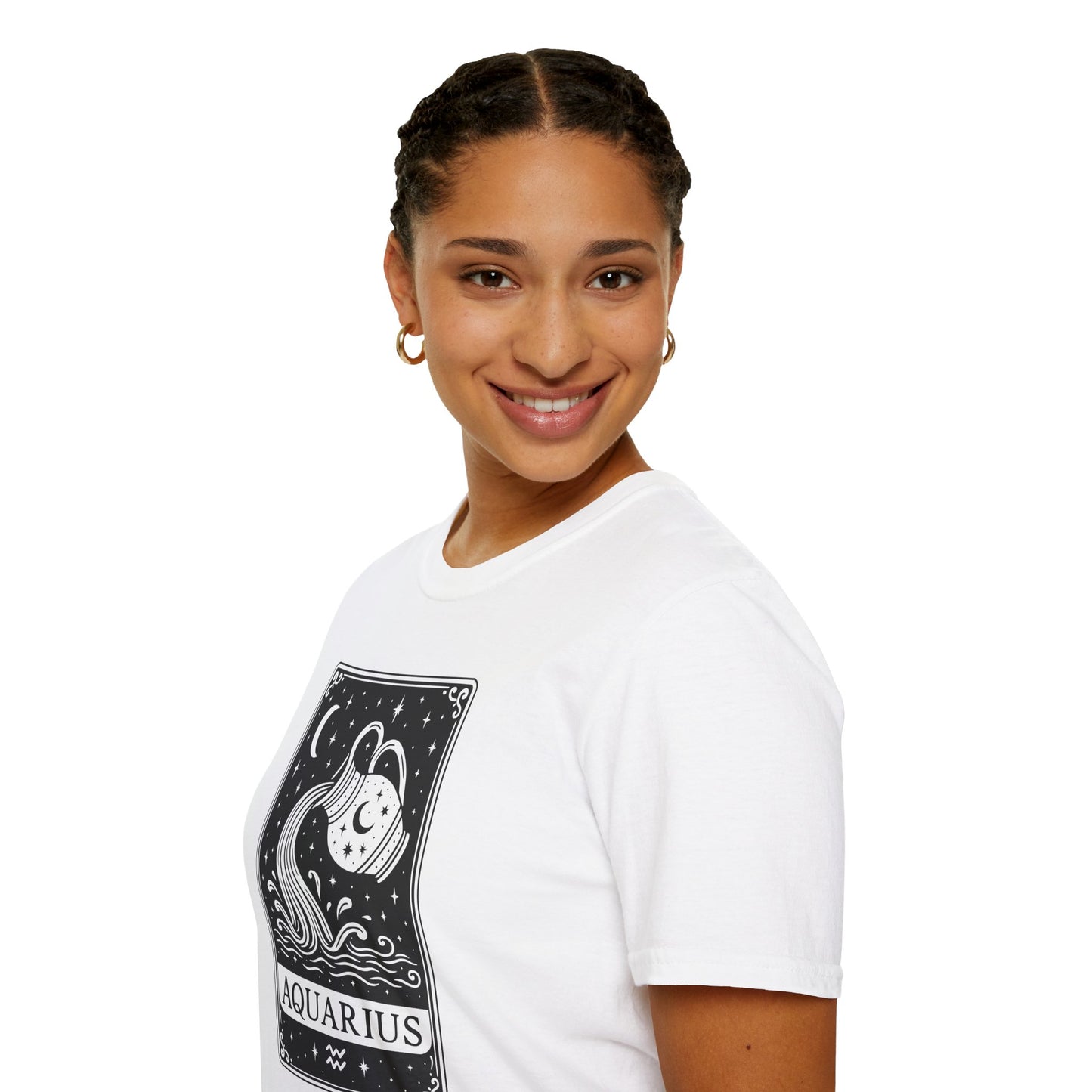 Aquarius Zodiac Softstyle T-Shirt Unisex