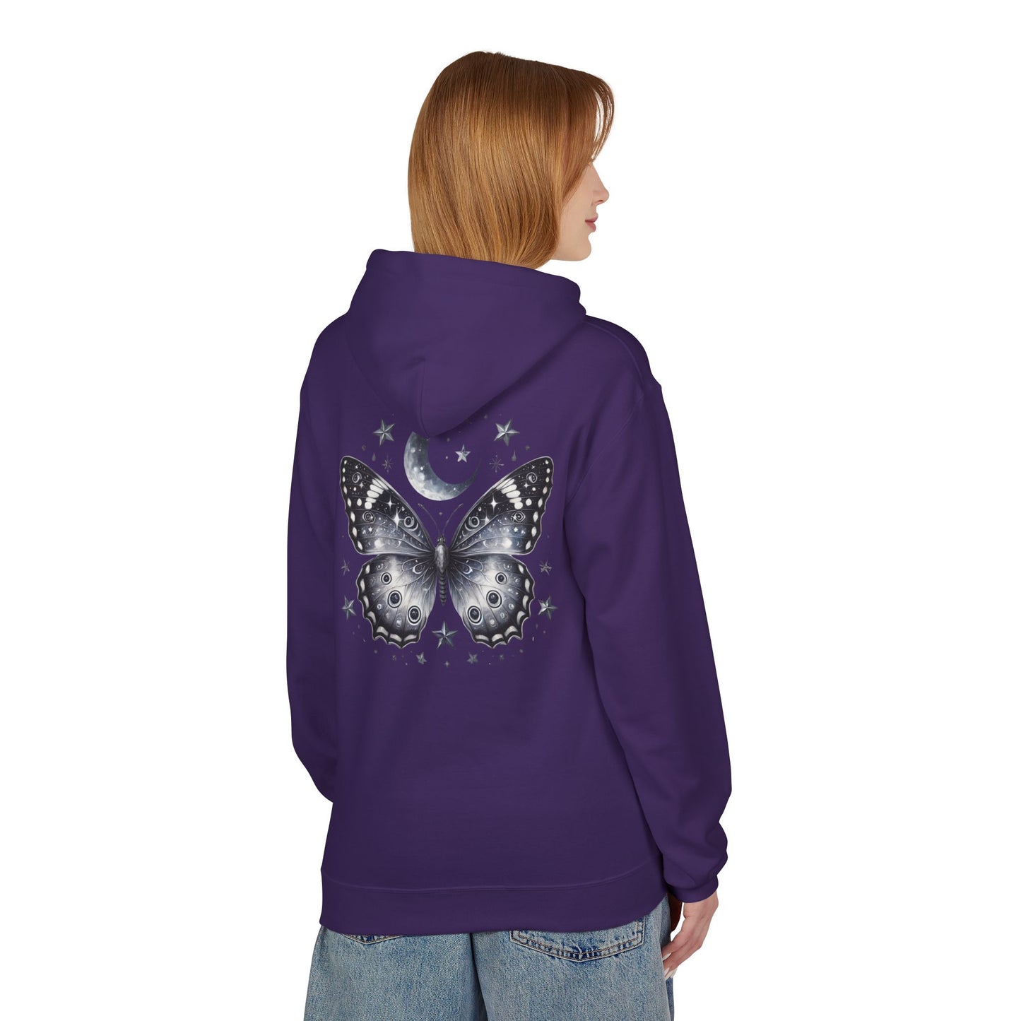 Butterfly Moon Unisex Hoodie Softstyle