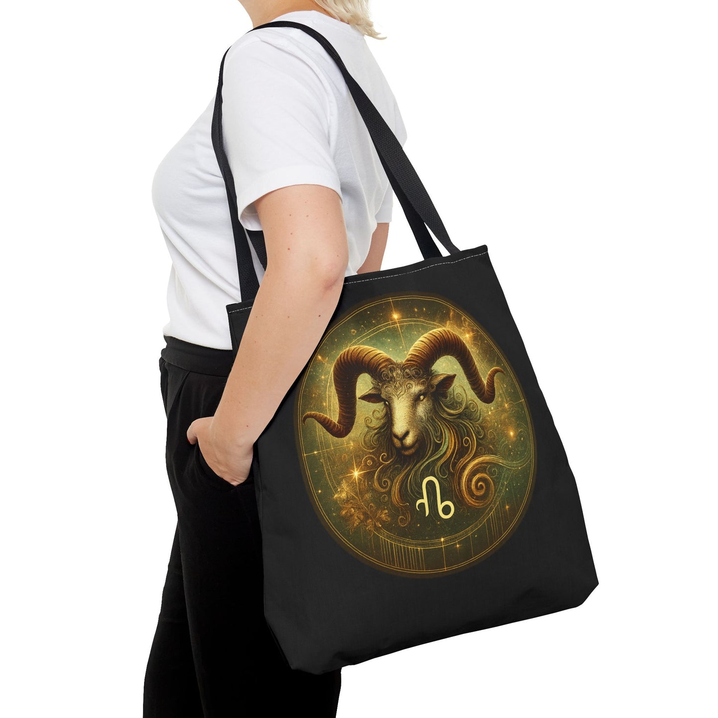 Capricorn Zodiac Tote Bag