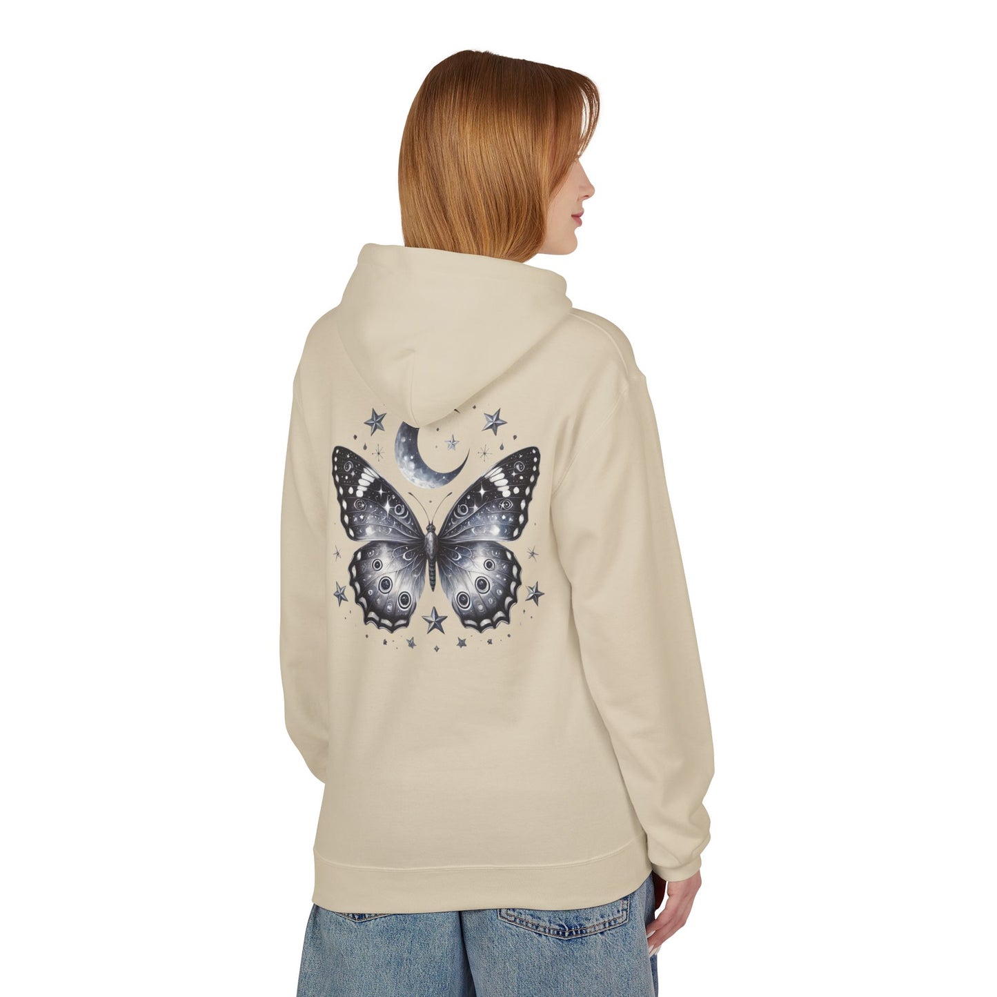Butterfly Moon Unisex Hoodie Softstyle