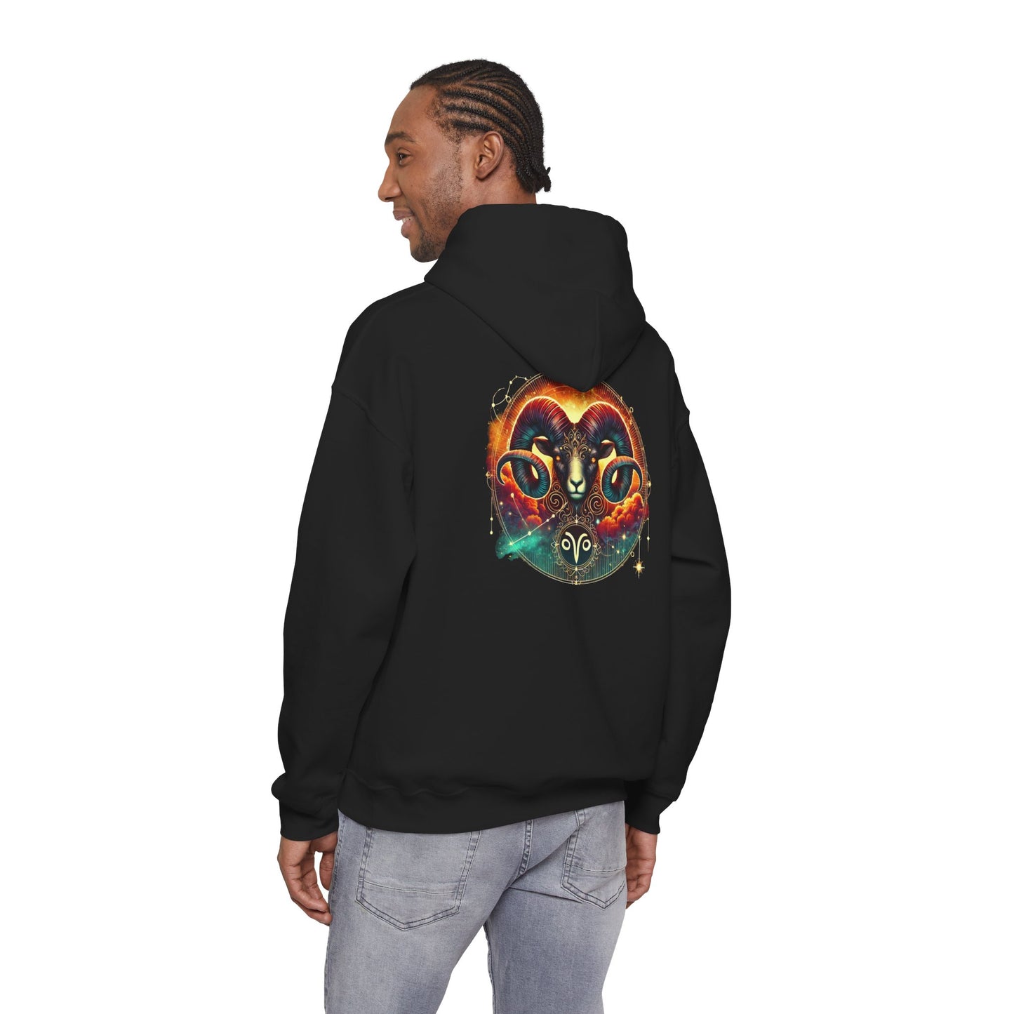 Aries Zodiac Unisex Fleece Hoodie