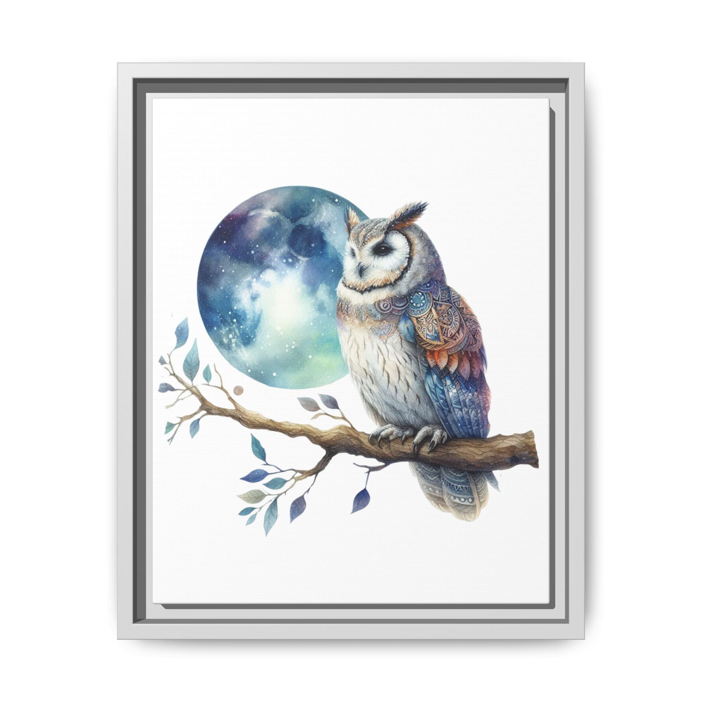Owl Print Wall Art 11x14