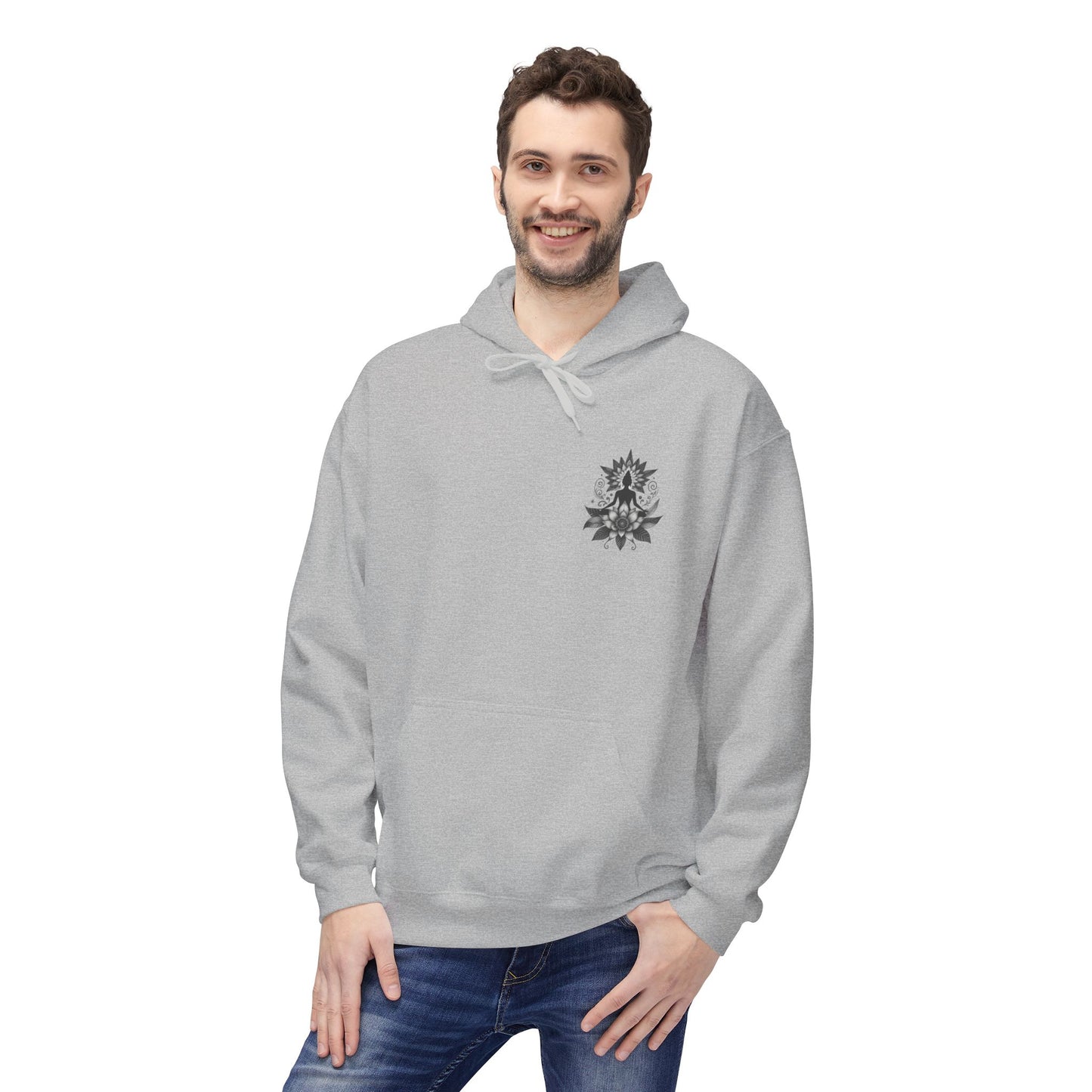 Bohemian Unisex Midweight Fleece Sweatshirt