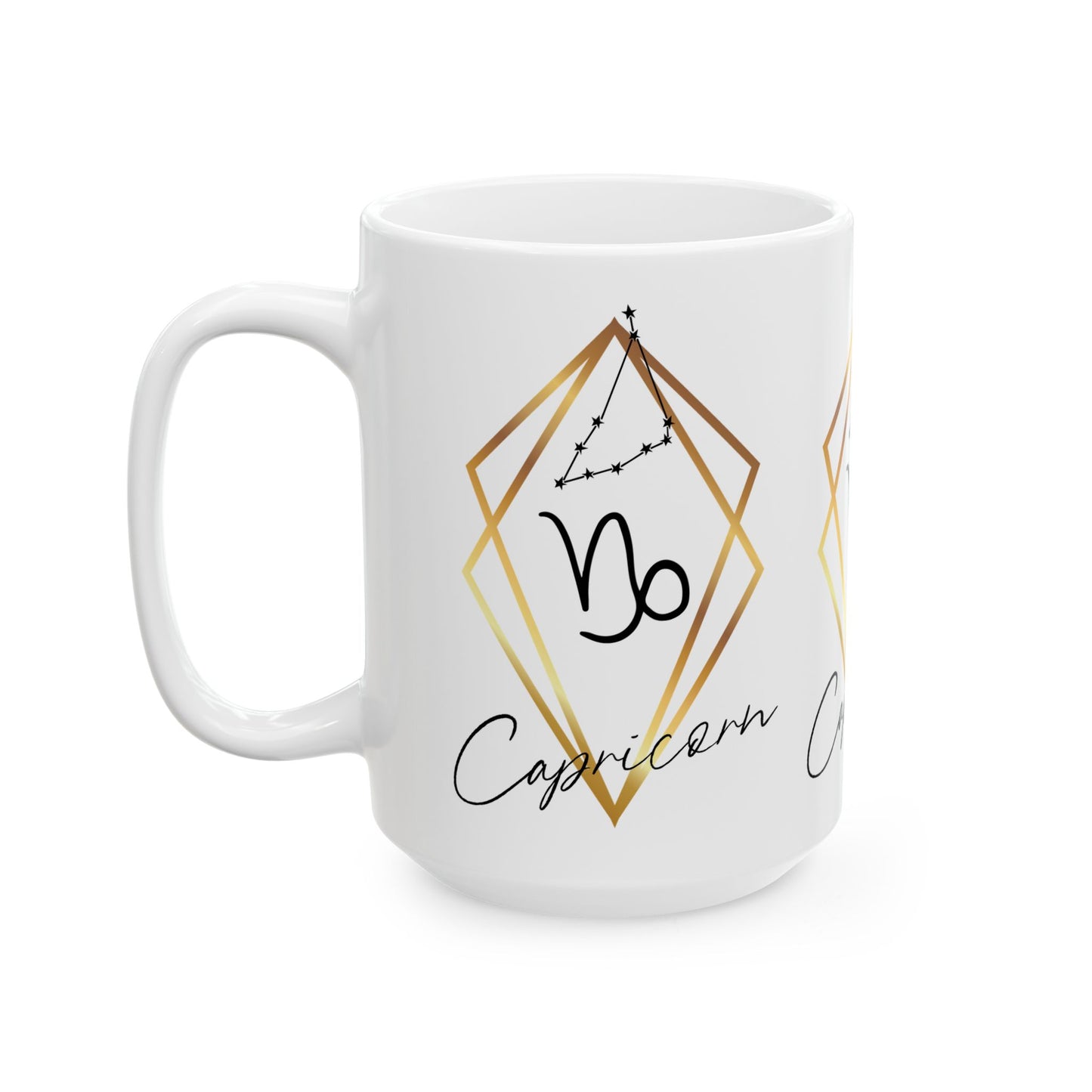 Capricorn Constellation Ceramic Coffee Cup 15oz