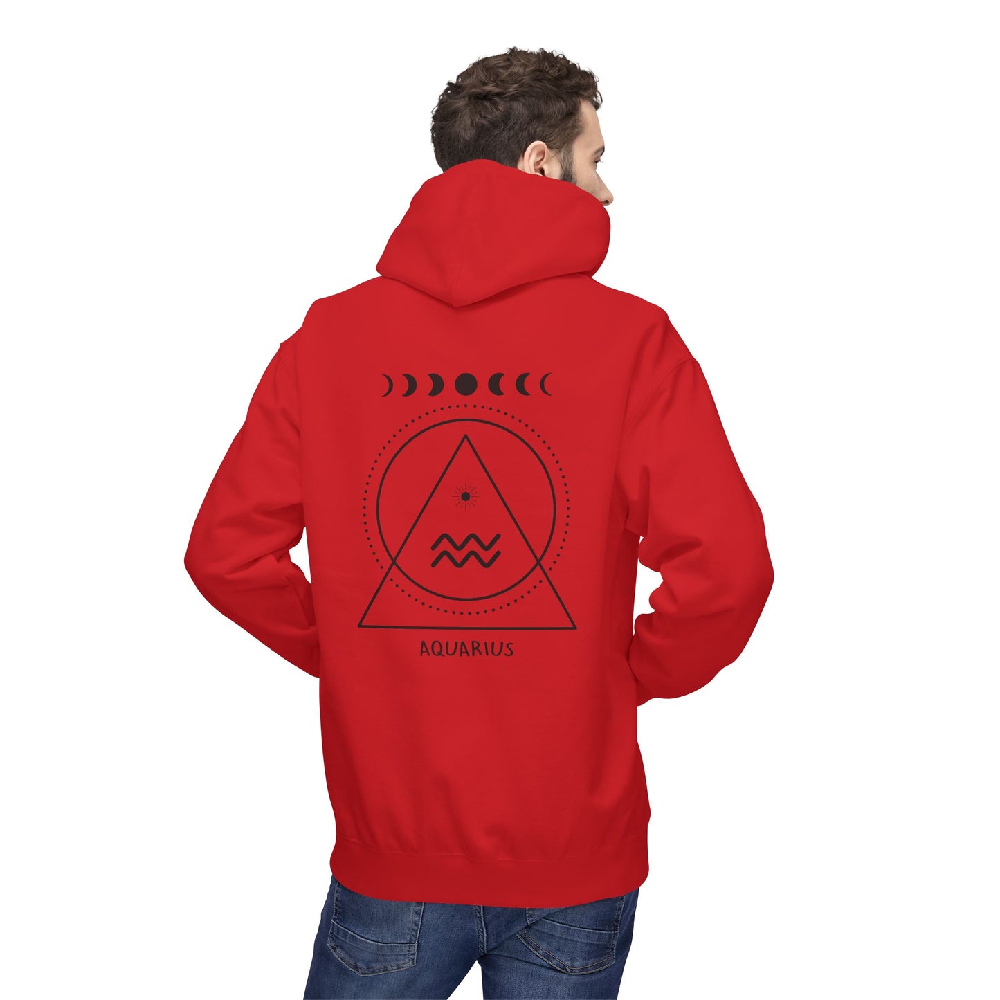 Aquarius Unisex Fleece Hoodie