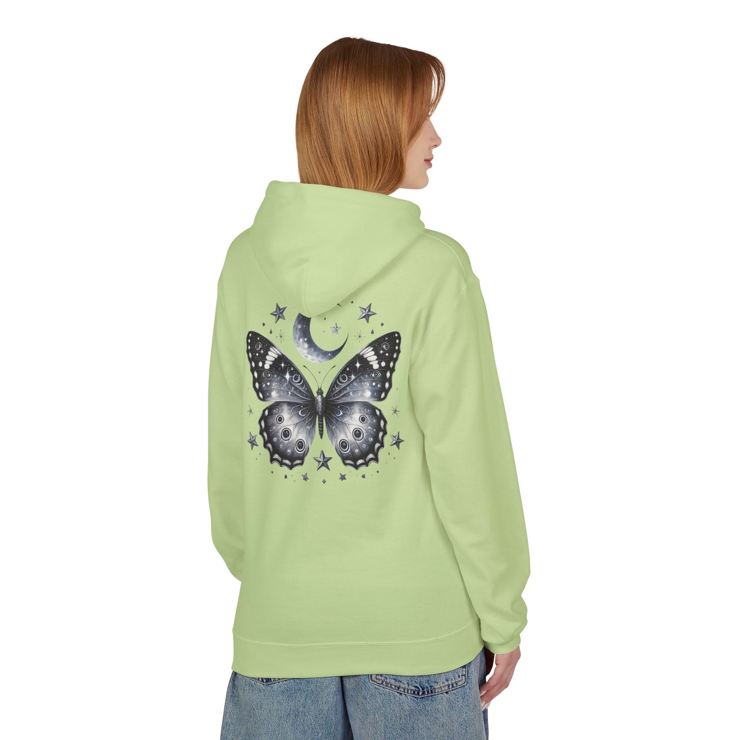 Butterfly Moon Unisex Hoodie Softstyle