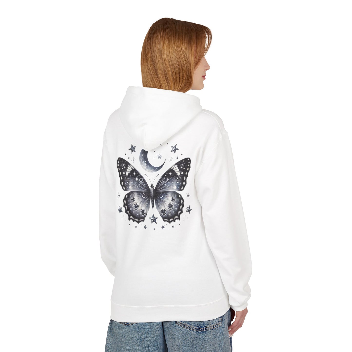 Butterfly Moon Unisex Hoodie Softstyle