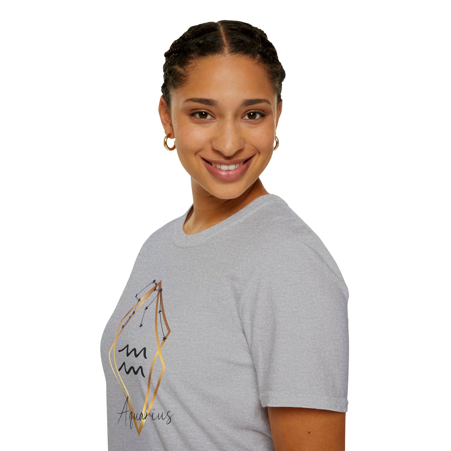 Aquarius Crystal Unisex T-Shirt