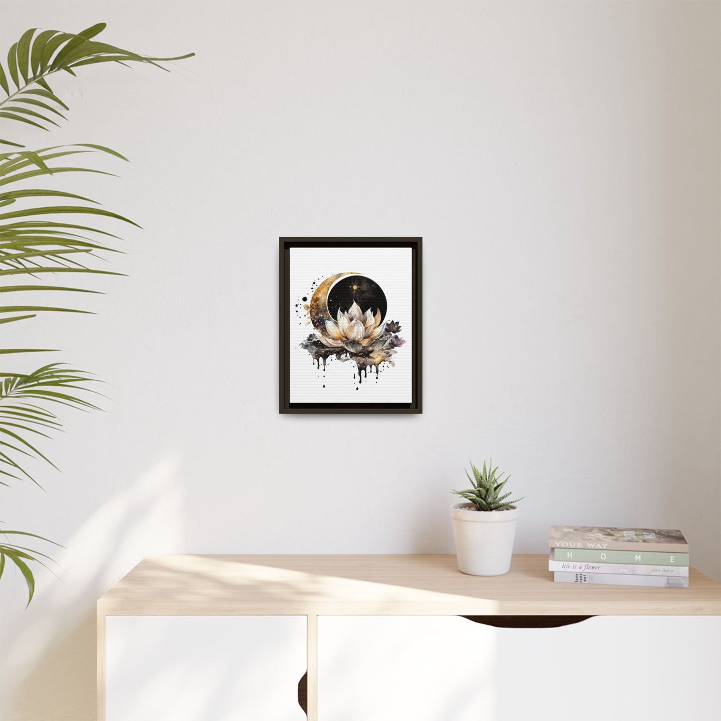 Lotus Moon Art Print 11x14