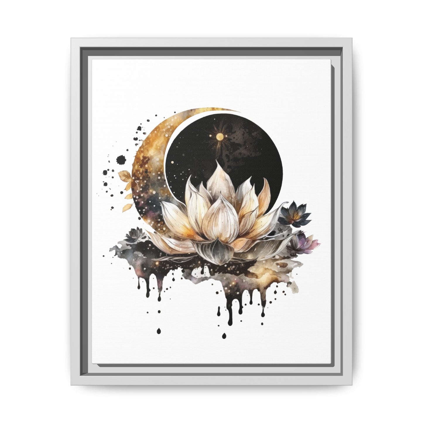 Lotus Moon Art Print 11x14
