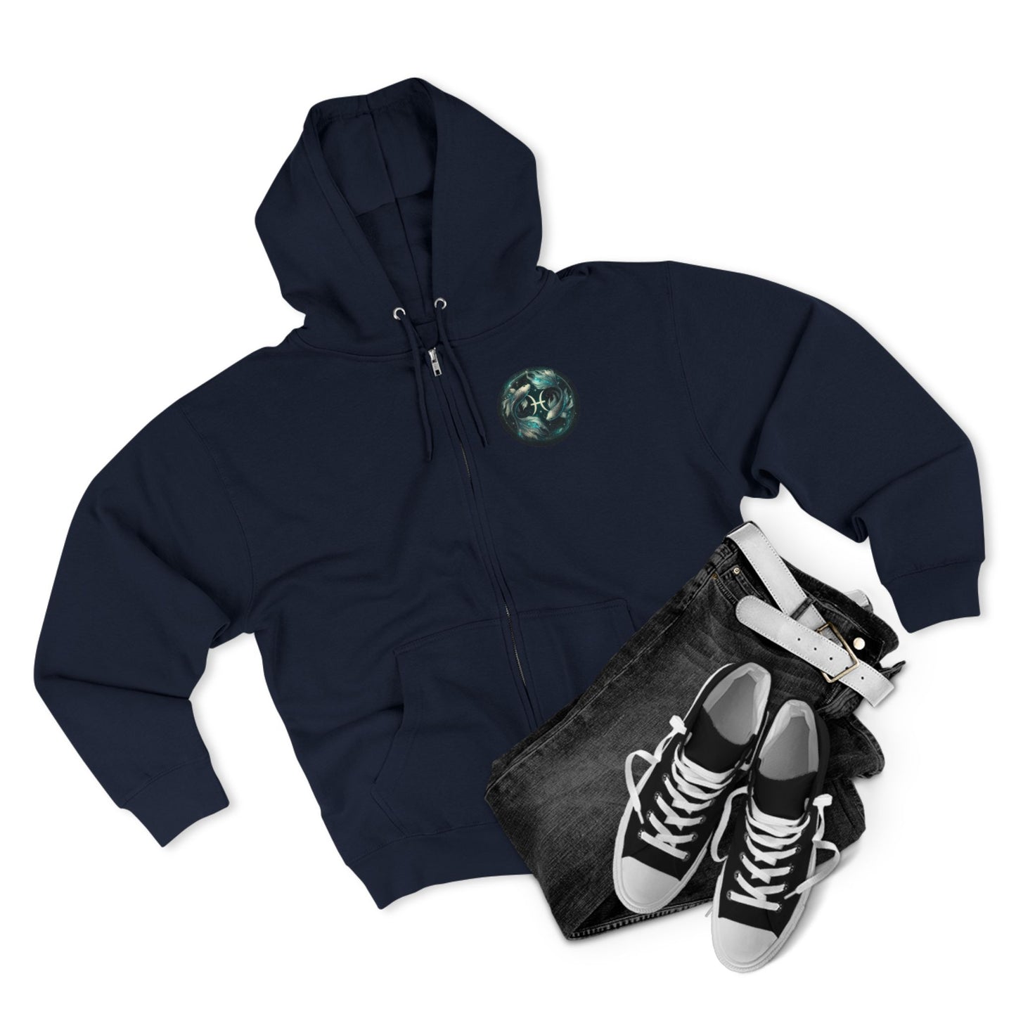 Pisces Unisex Zip Hoodie