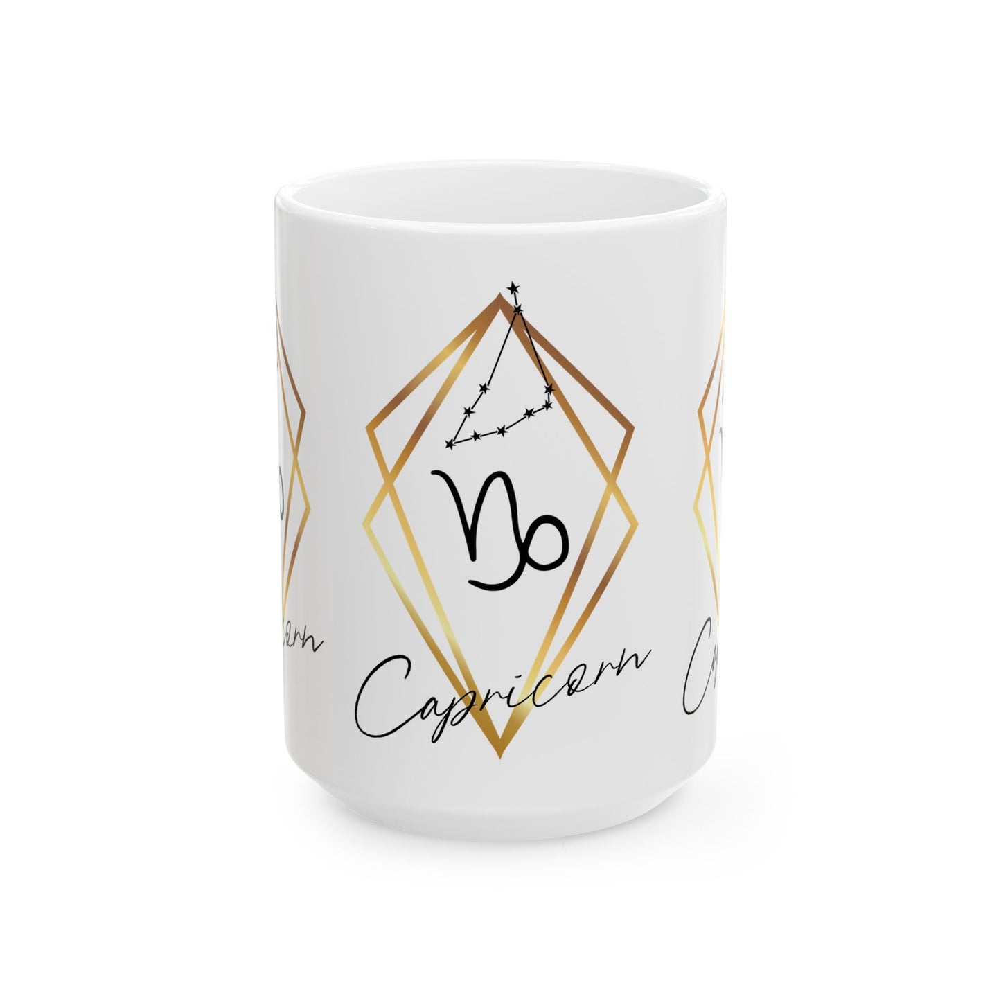Capricorn Constellation Ceramic Coffee Cup 15oz