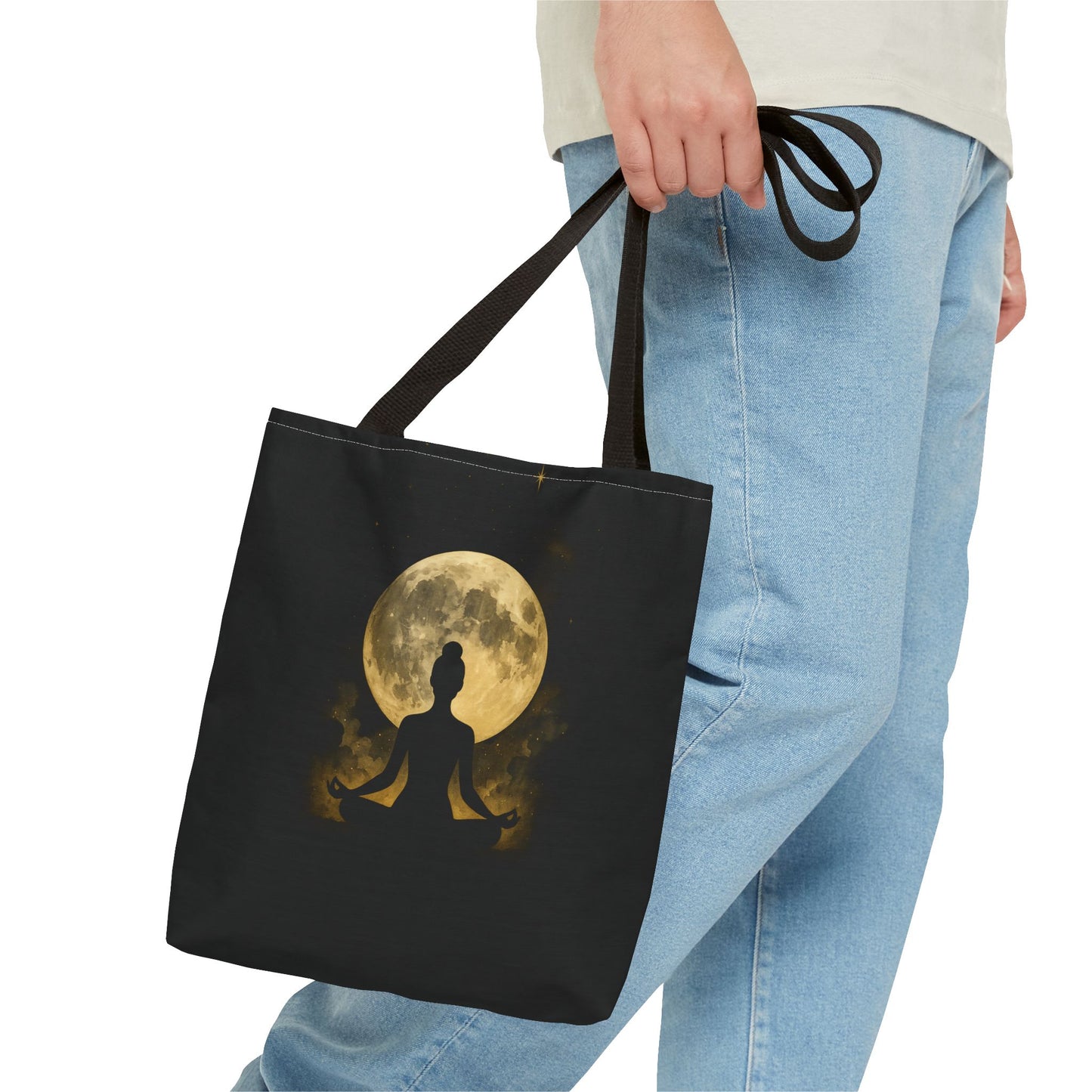 Moonlit Meditation Tote Bag