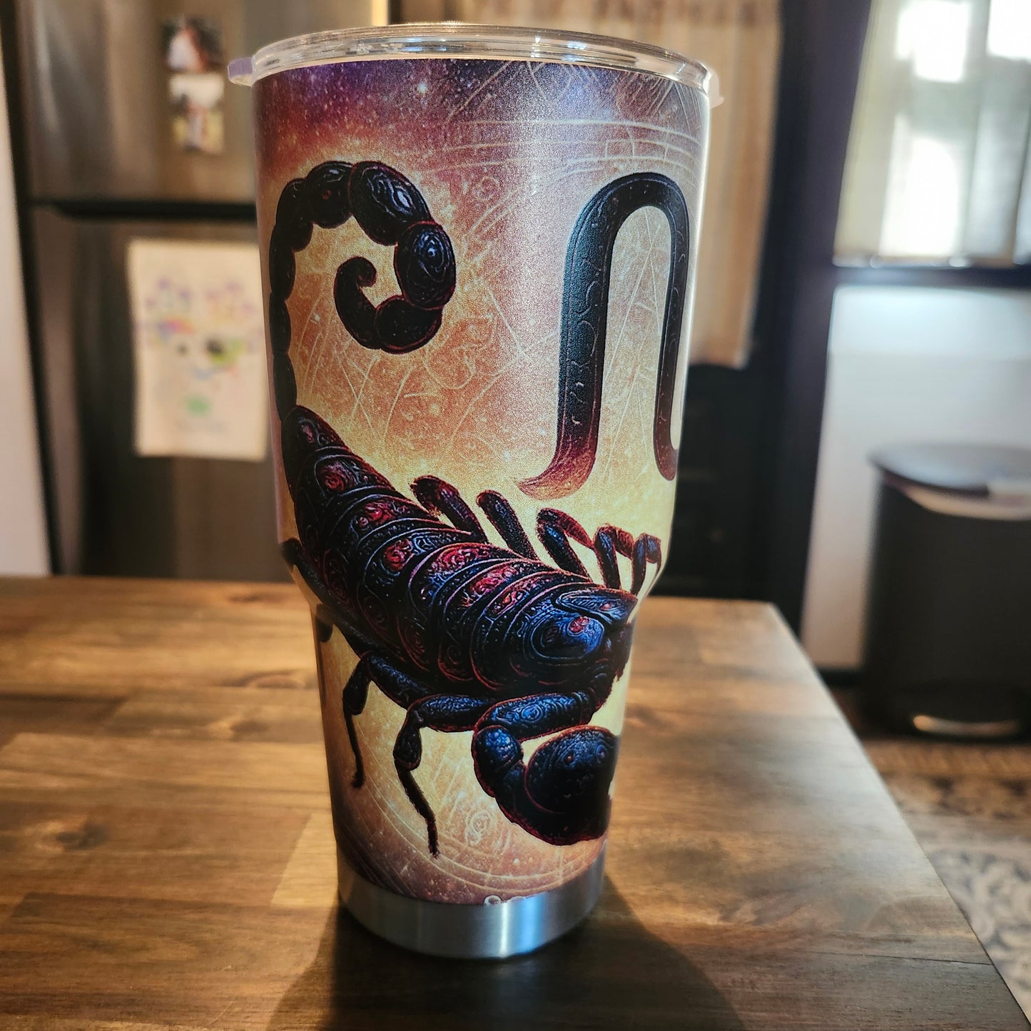 Scorpio Celestial 30oz Stainless Steel Tumbler