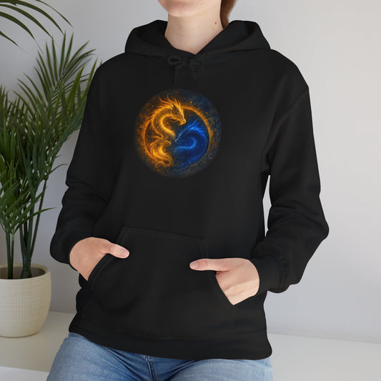 Gemini Zodiac Unisex Fleece Hoodie