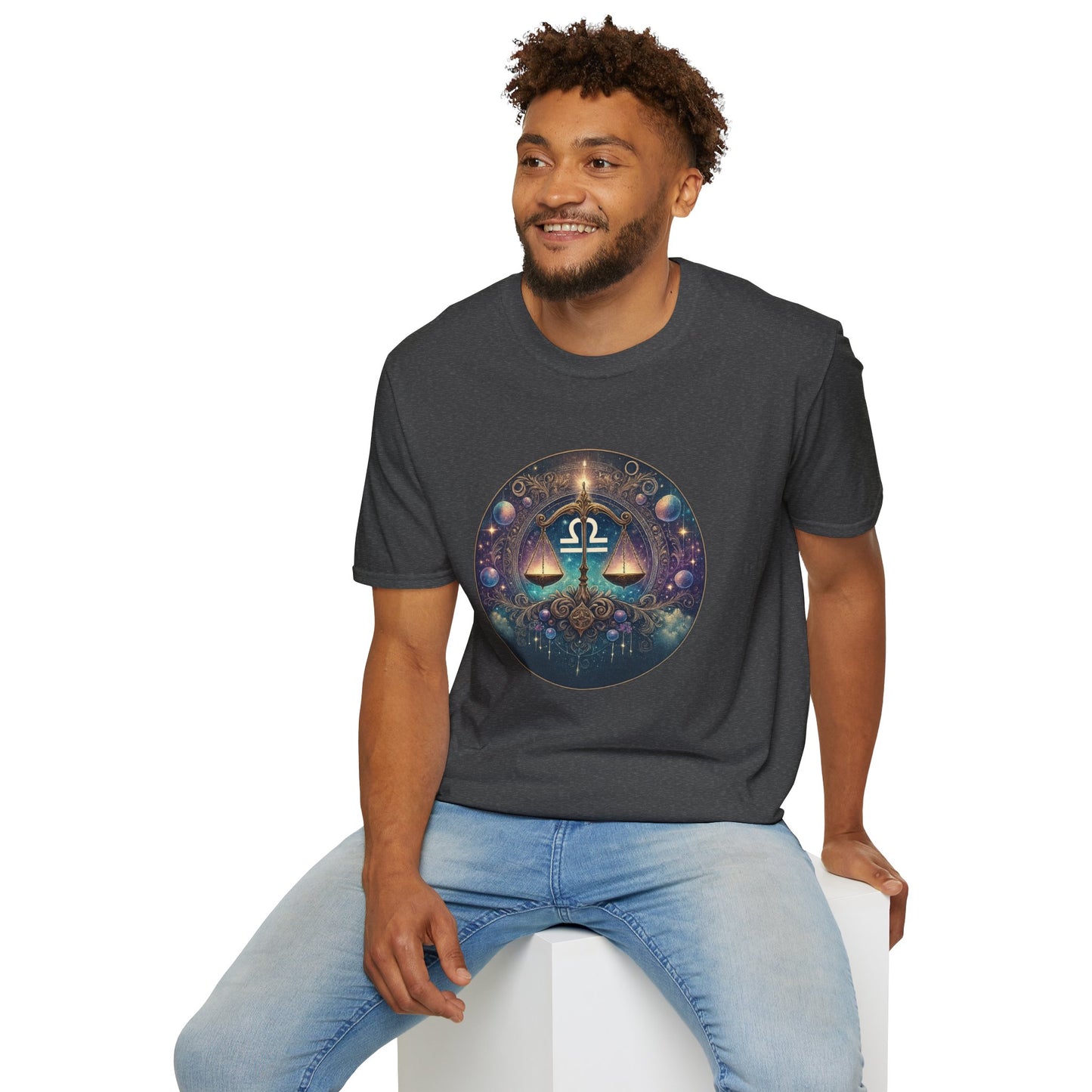 Libra Graphic Tee - Unisex Softstyle T-Shirt