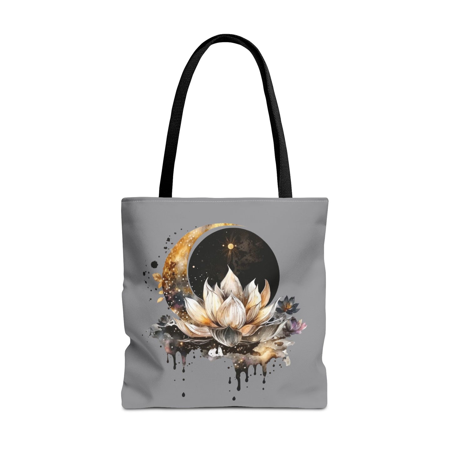 Moon Lotus Tote Bag