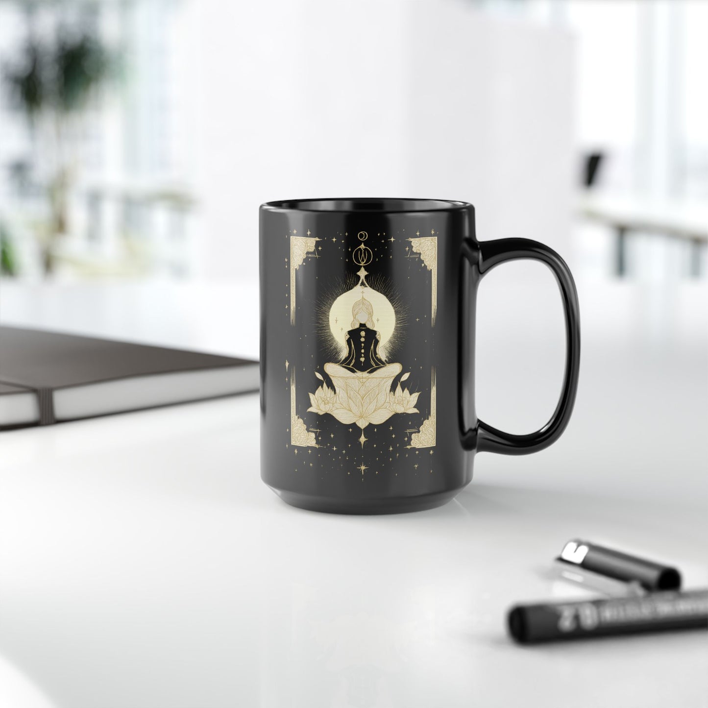 Meditation Lovers 15oz Mug