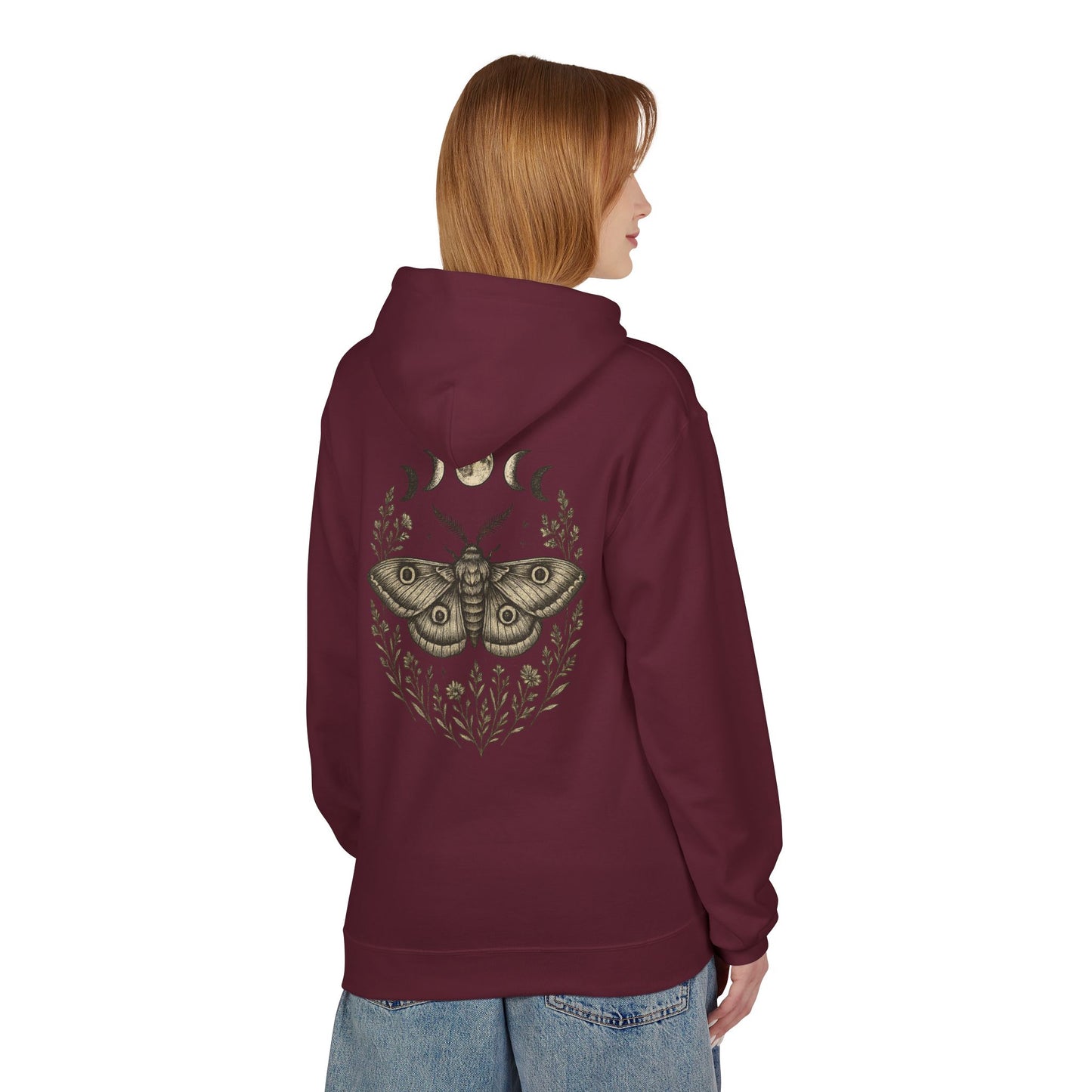 Mystical Moth Hoodie Unisex