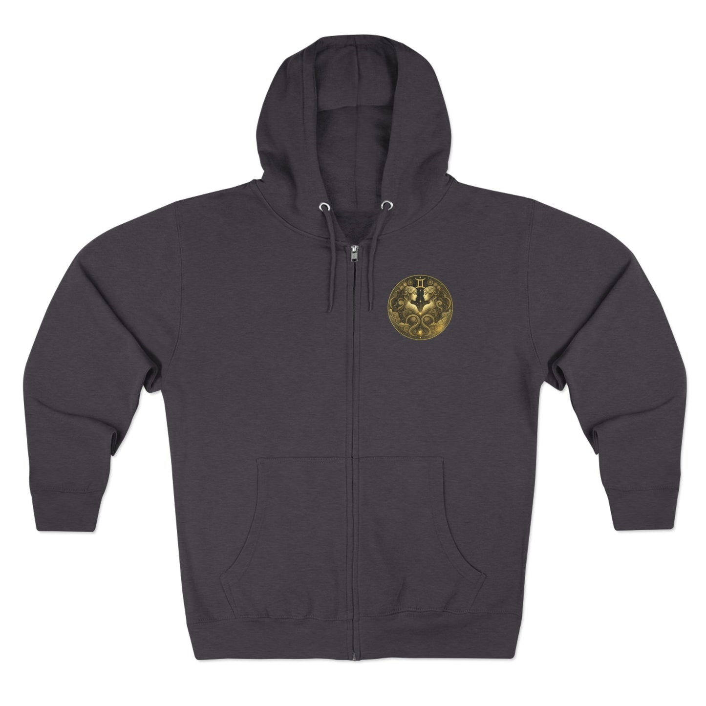 Gemini Unisex Zip Hoodie