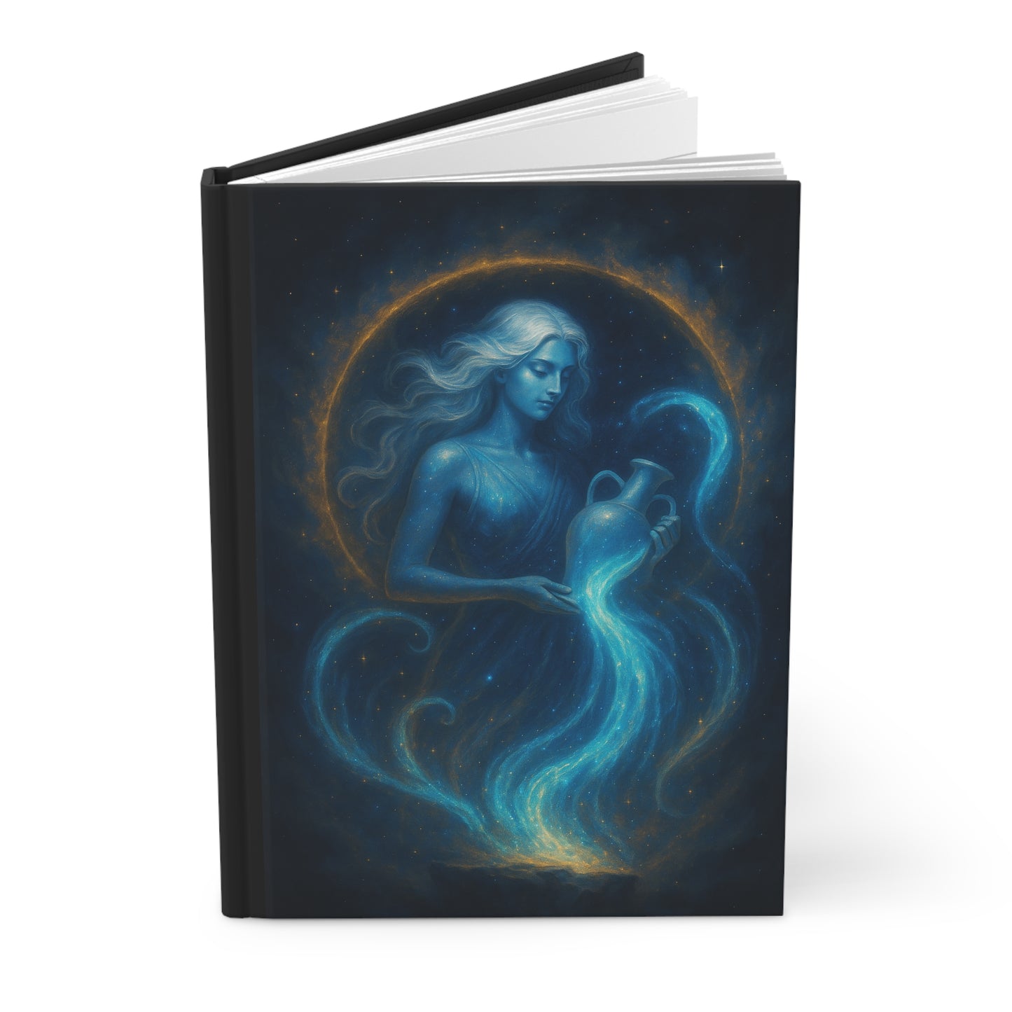 Aquarius Hardcover Journal