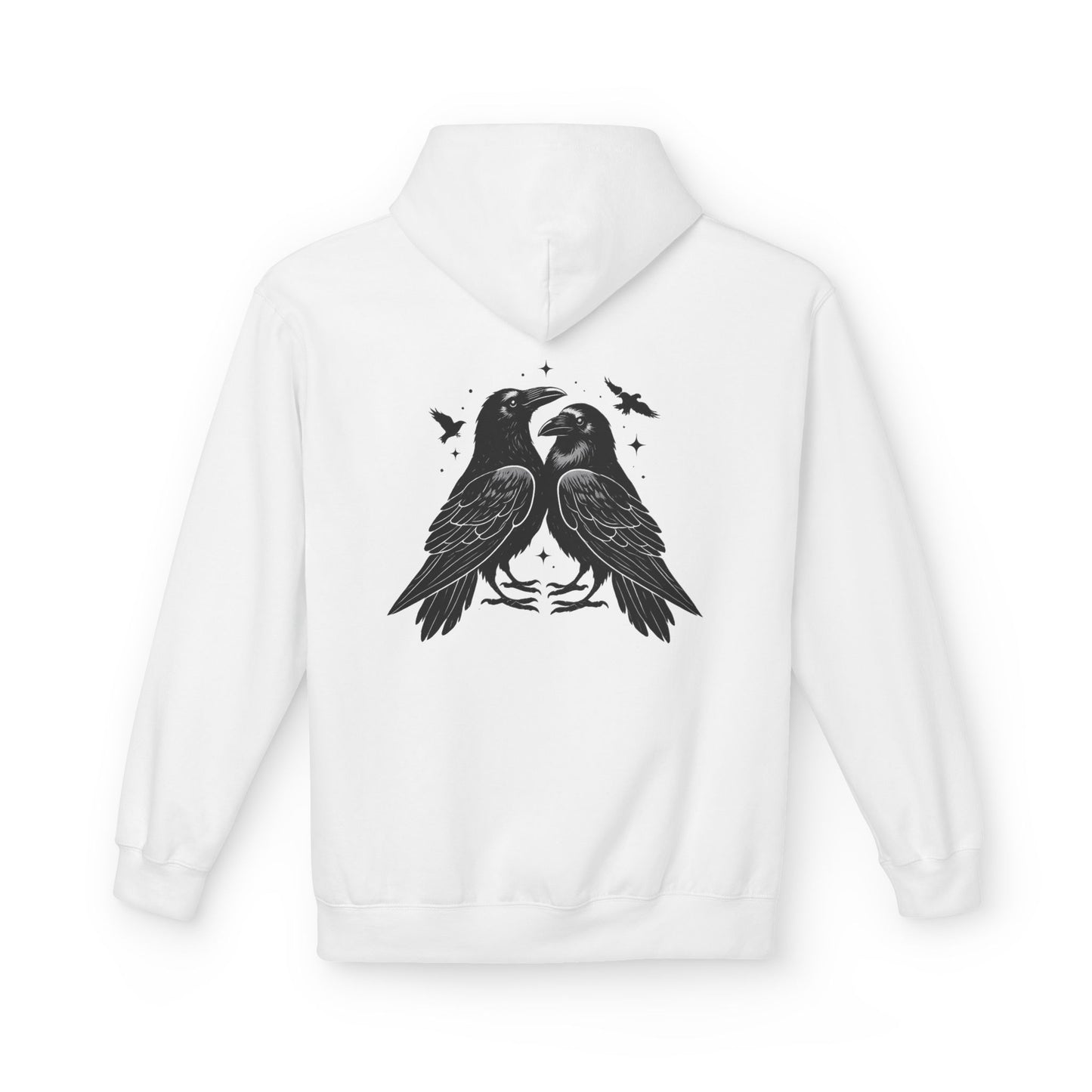 Raven Love Unisex Fleece Pullover