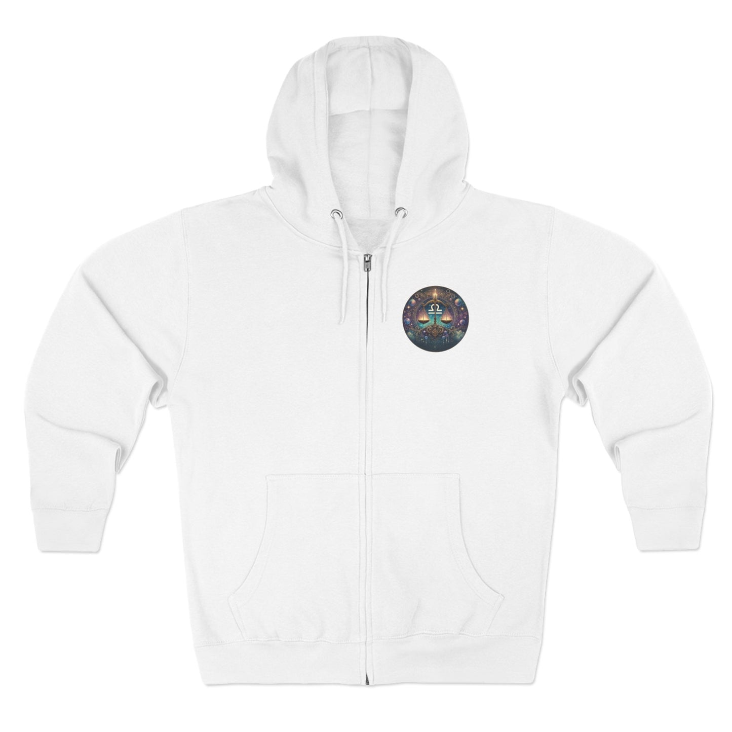 Libra Unisex Zip Hoodie